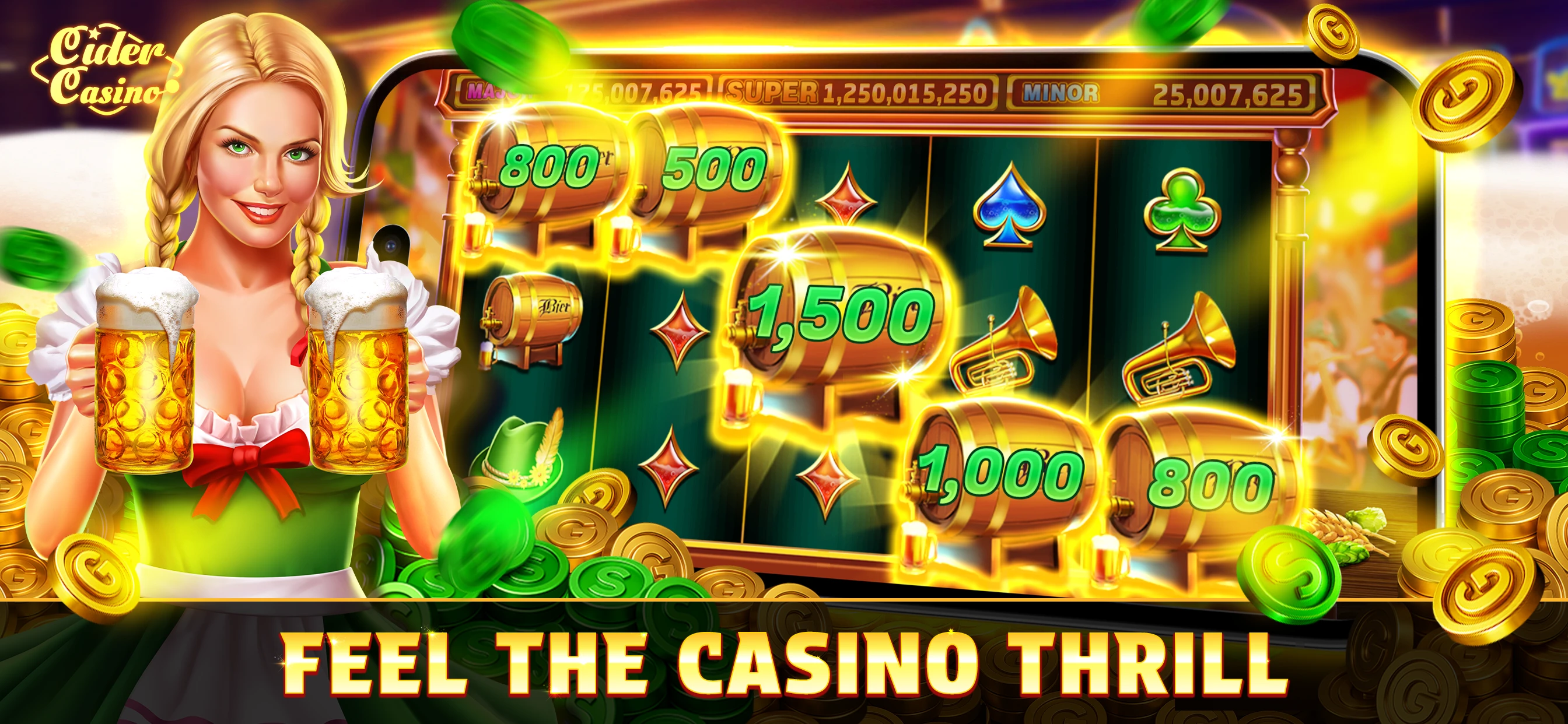 Cider Casino - Real Money app store screenshot 2 — Games (iOS)