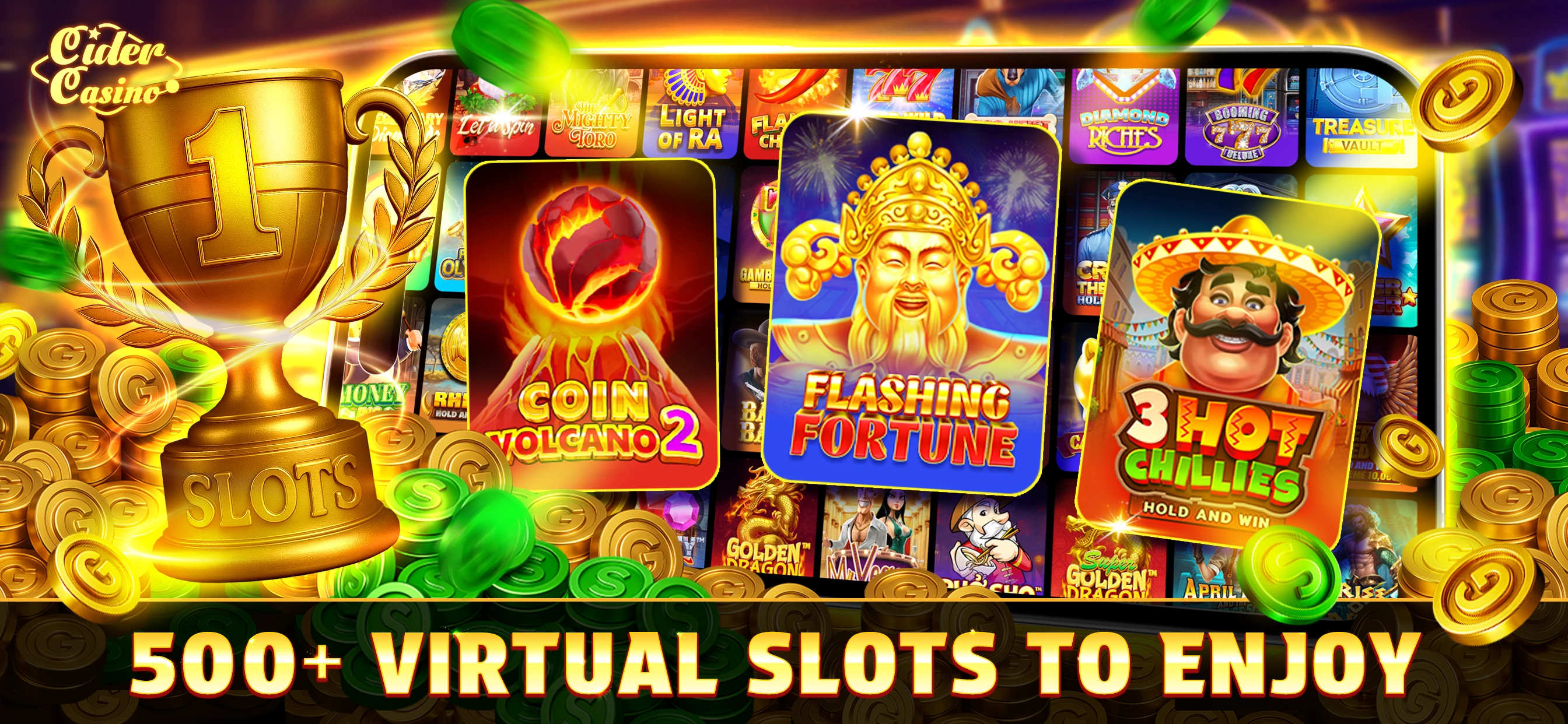 Cider Casino - Real Money app store screenshot 3 — Games (iOS)