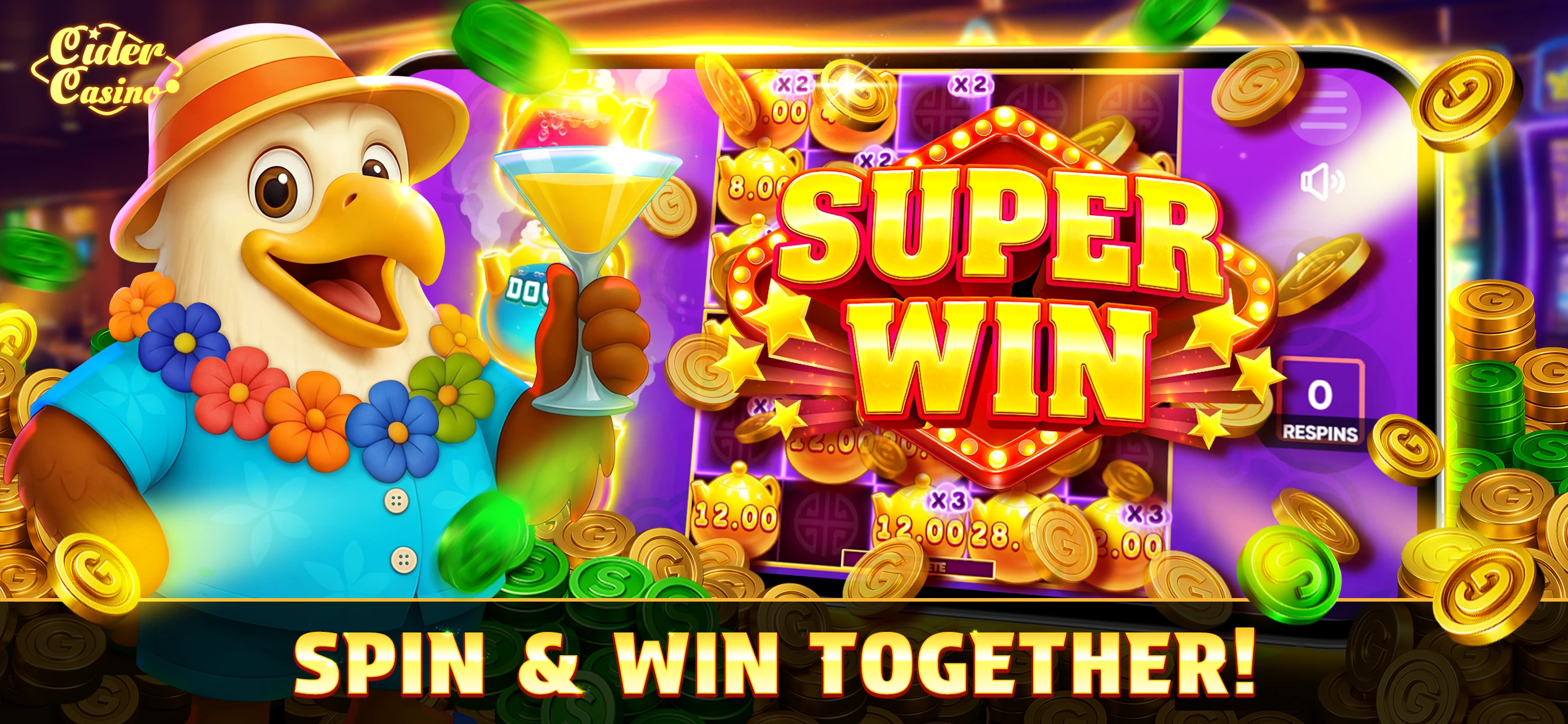 Cider Casino - Real Money app store screenshot 6 — Games (iOS)