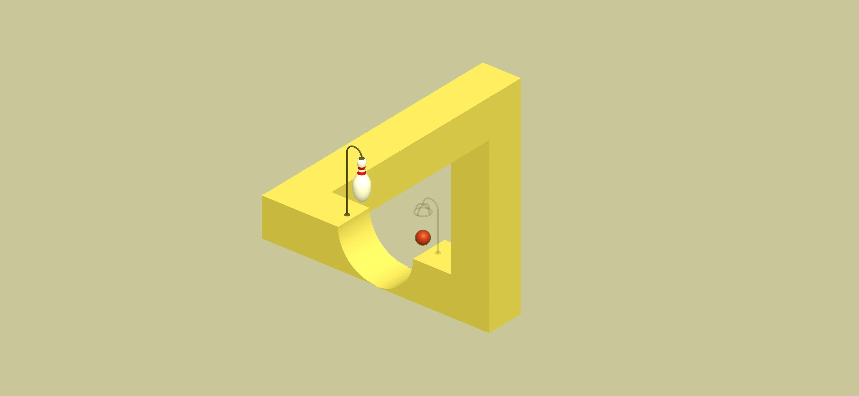 Illusion Bowling app store screenshot 1 — Games (iOS)