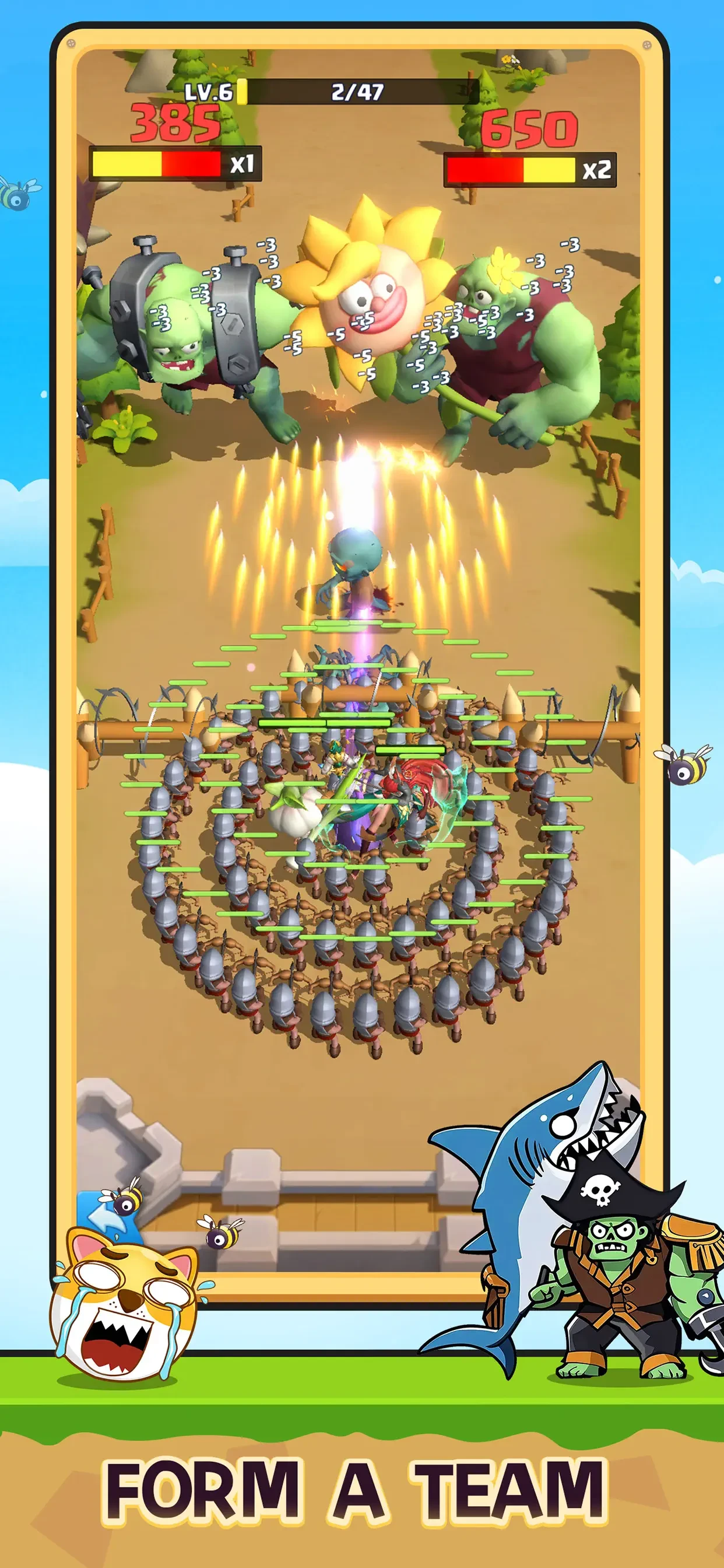 X-Clash: Survival Challenge app store screenshot 4 — Games (iOS)