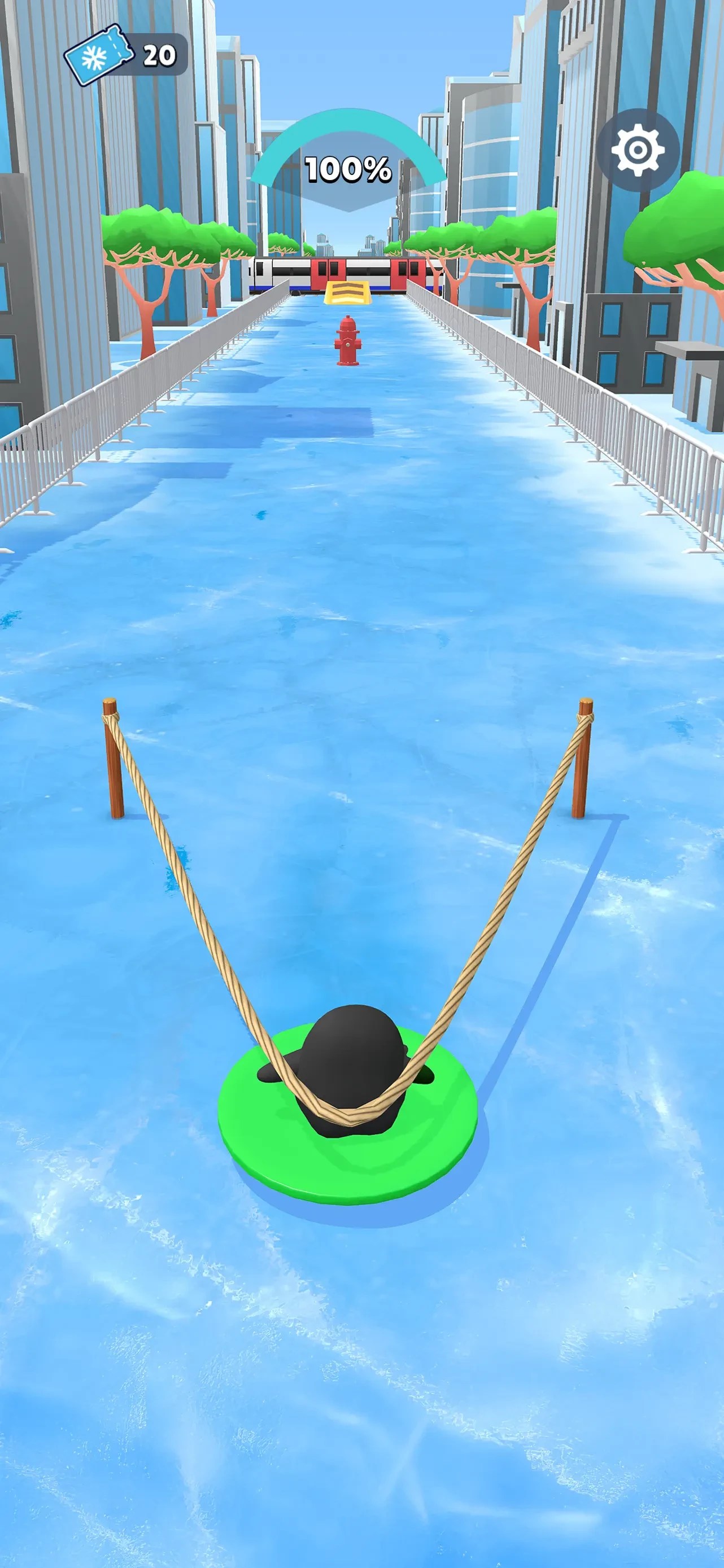 Sled Surfers app store screenshot 1 — Games (iOS)