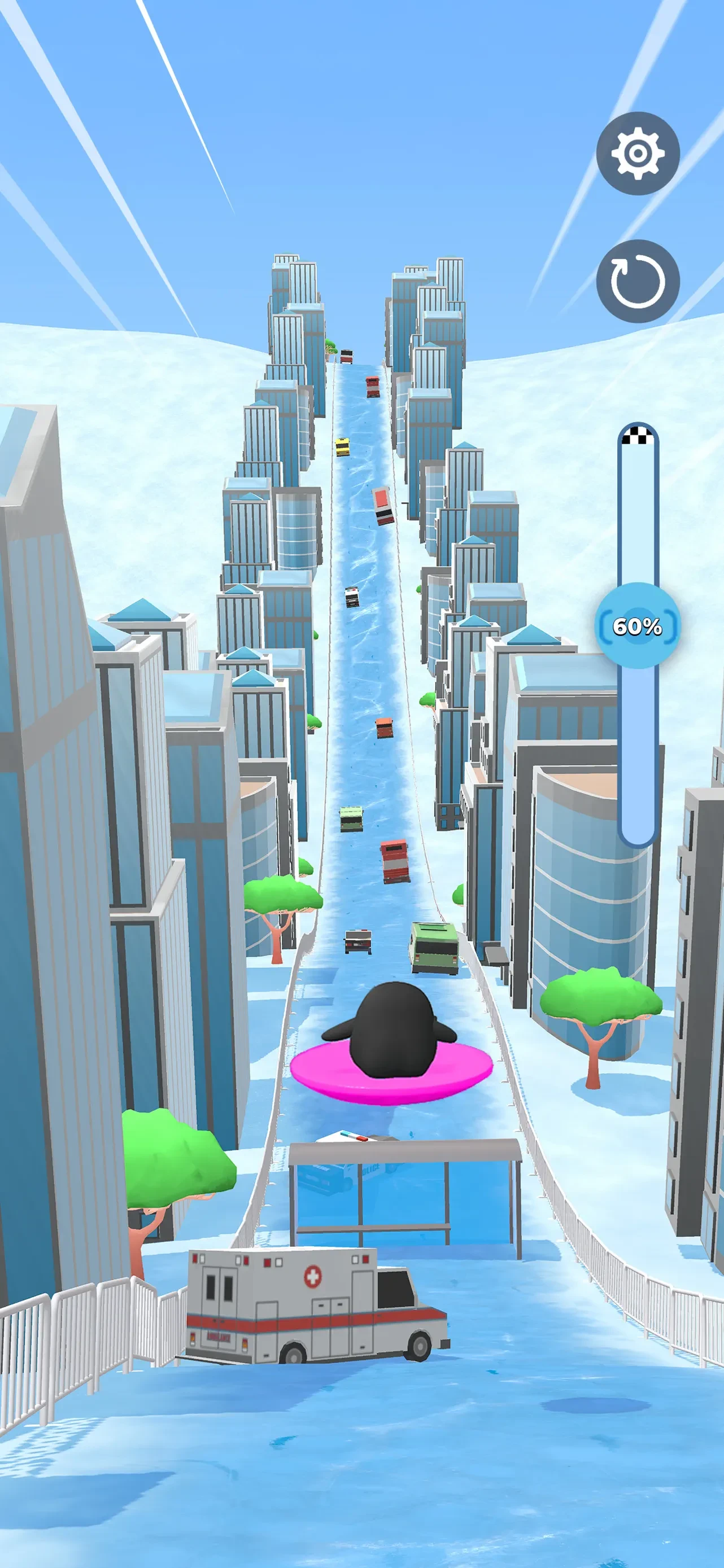 Sled Surfers app store screenshot 2 — Games (iOS)