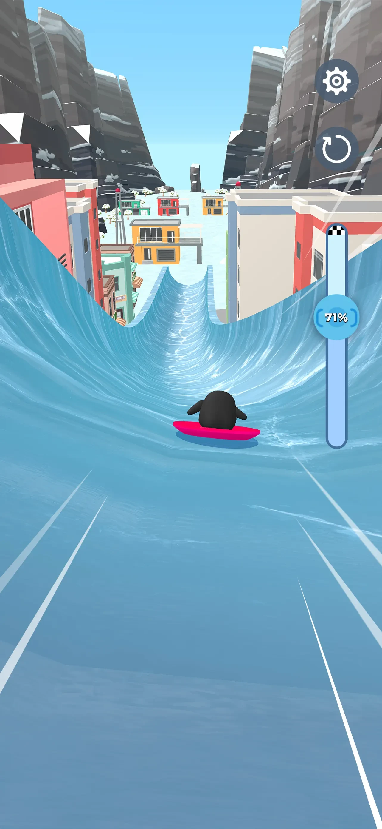 Sled Surfers app store screenshot 3 — Games (iOS)