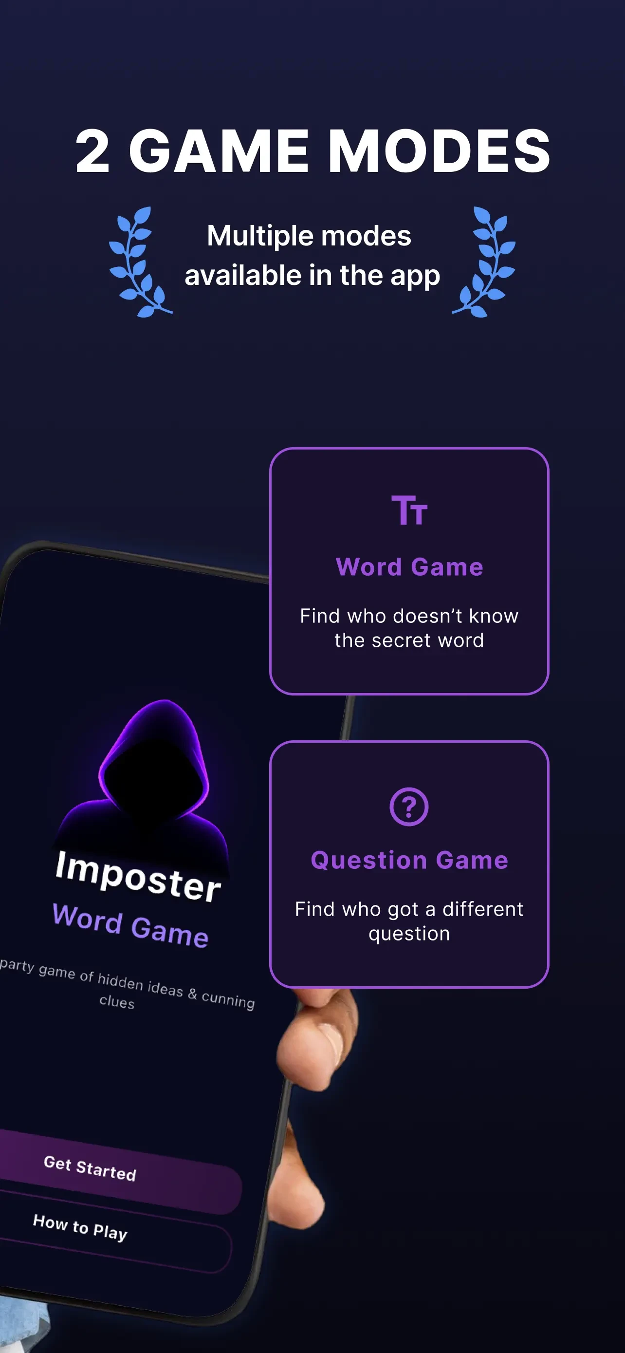 Imposter Game - Party Edition app store screenshot 2 — Games (iOS)