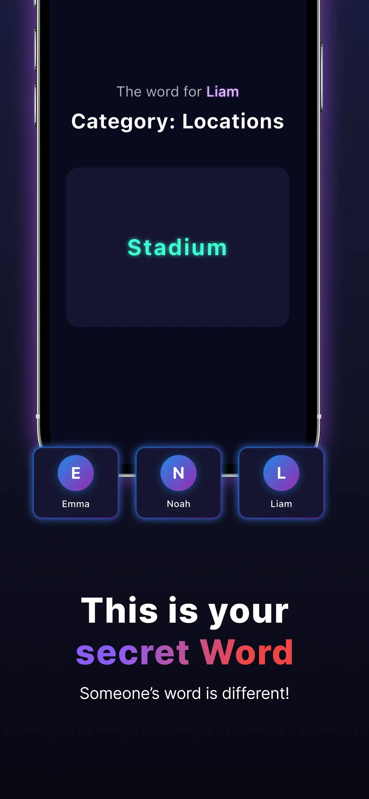 Imposter Game - Party Edition app store screenshot 3 — Games (iOS)