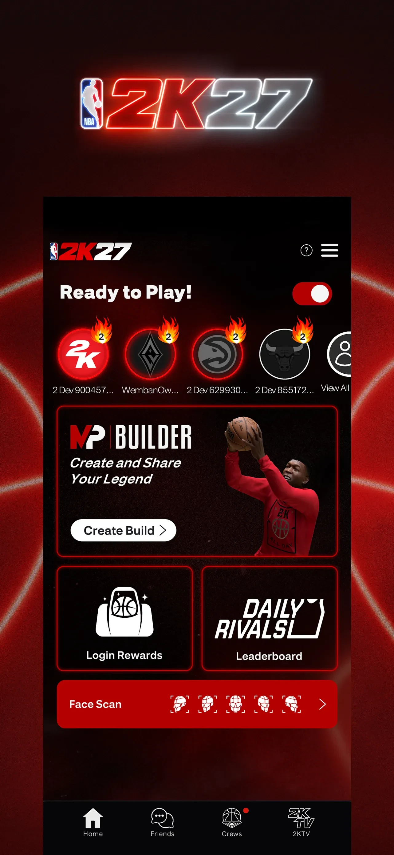 NBA 2K HQ app store screenshot 1 — Unknown (iOS)