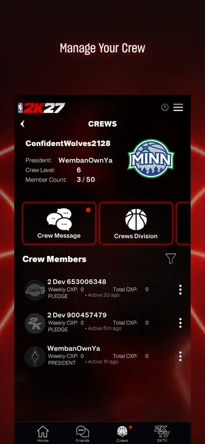 NBA 2K HQ app store screenshot 3 — Unknown (iOS)