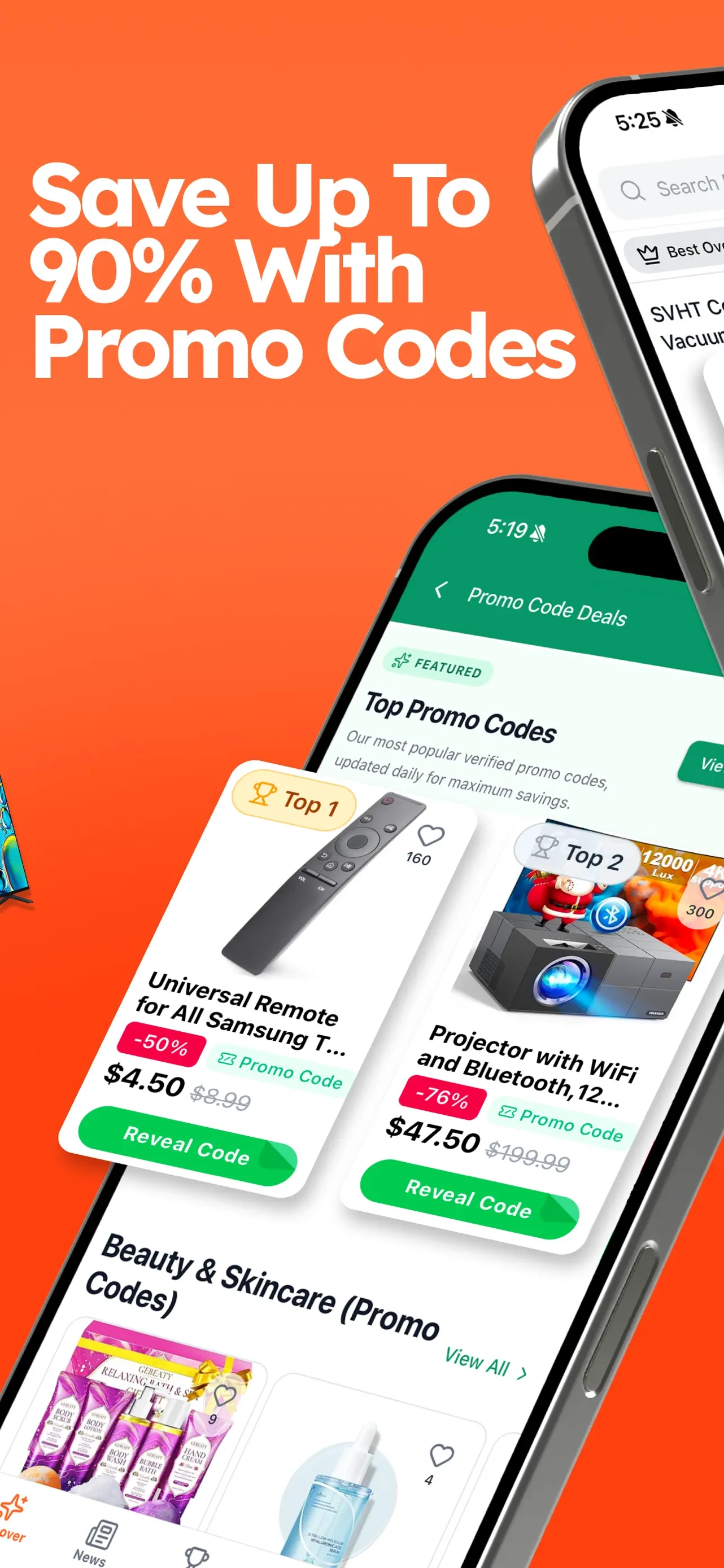 DealSeek: Coupons & Discounts app store screenshot 2 — Shopping (iOS)