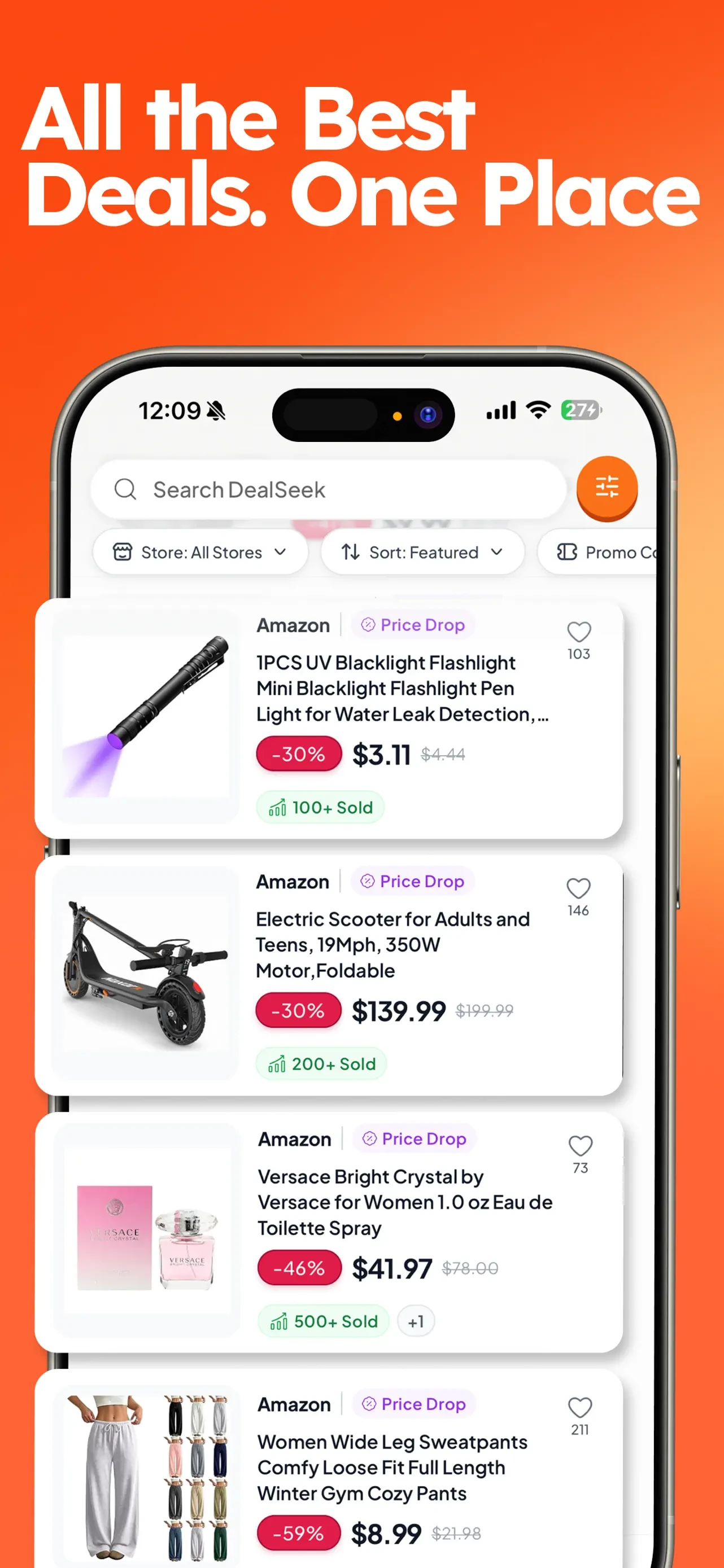 DealSeek: Coupons & Discounts app store screenshot 5 — Shopping (iOS)
