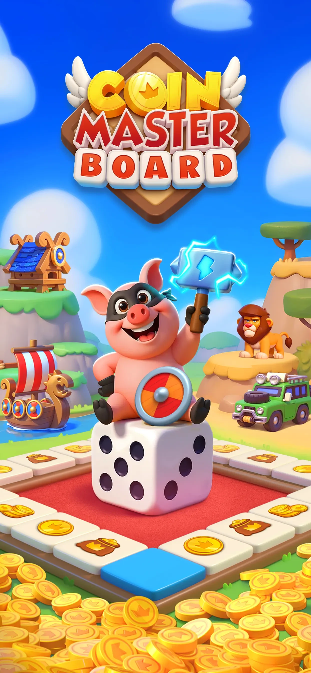 Coin Master - Board Adventure app store screenshot 1 — Games (iOS)