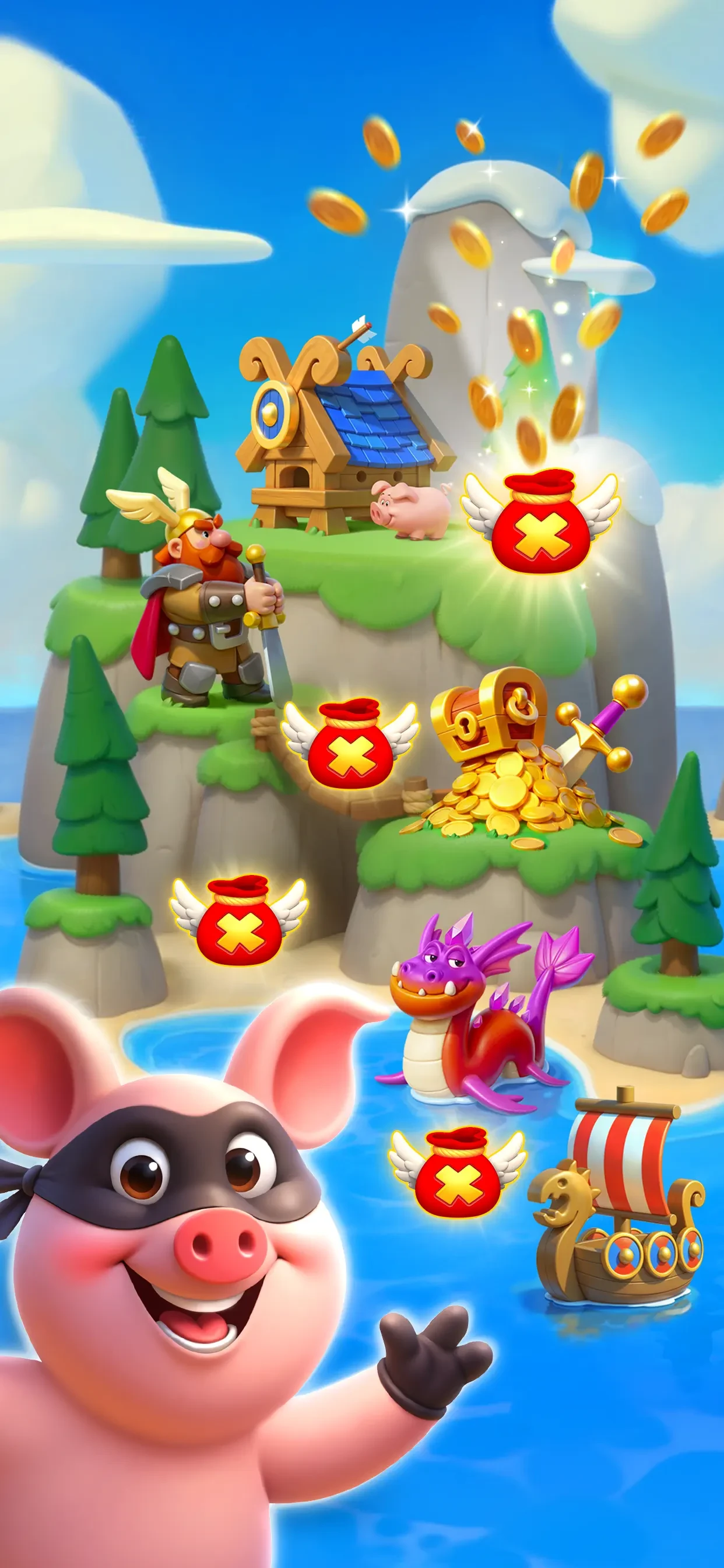 Coin Master - Board Adventure app store screenshot 5 — Games (iOS)