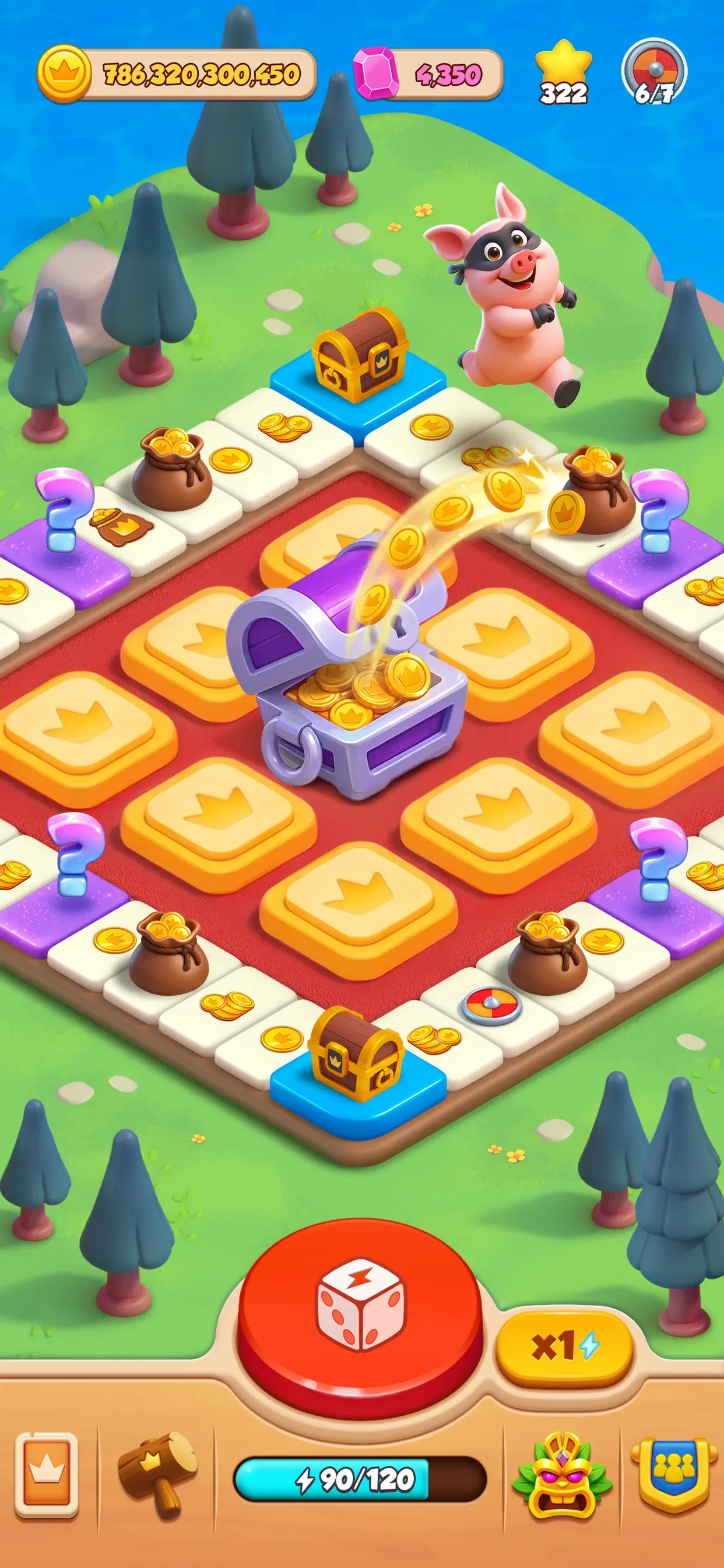 Coin Master - Board Adventure app store screenshot 2 — Games (iOS)