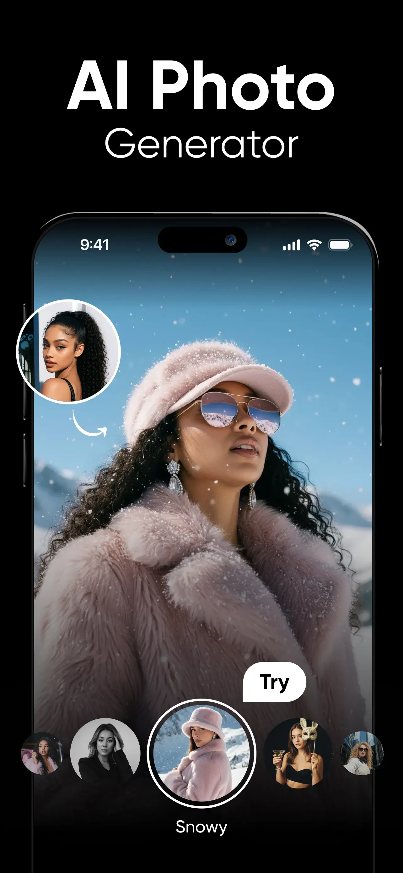 Shots: Photo & Video Generator app store screenshot 1 — Unknown (iOS)