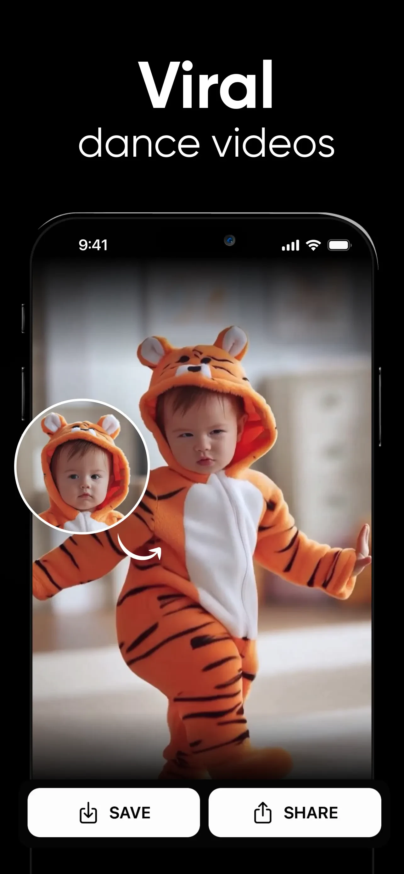 Shots: Photo & Video Generator app store screenshot 2 — Unknown (iOS)