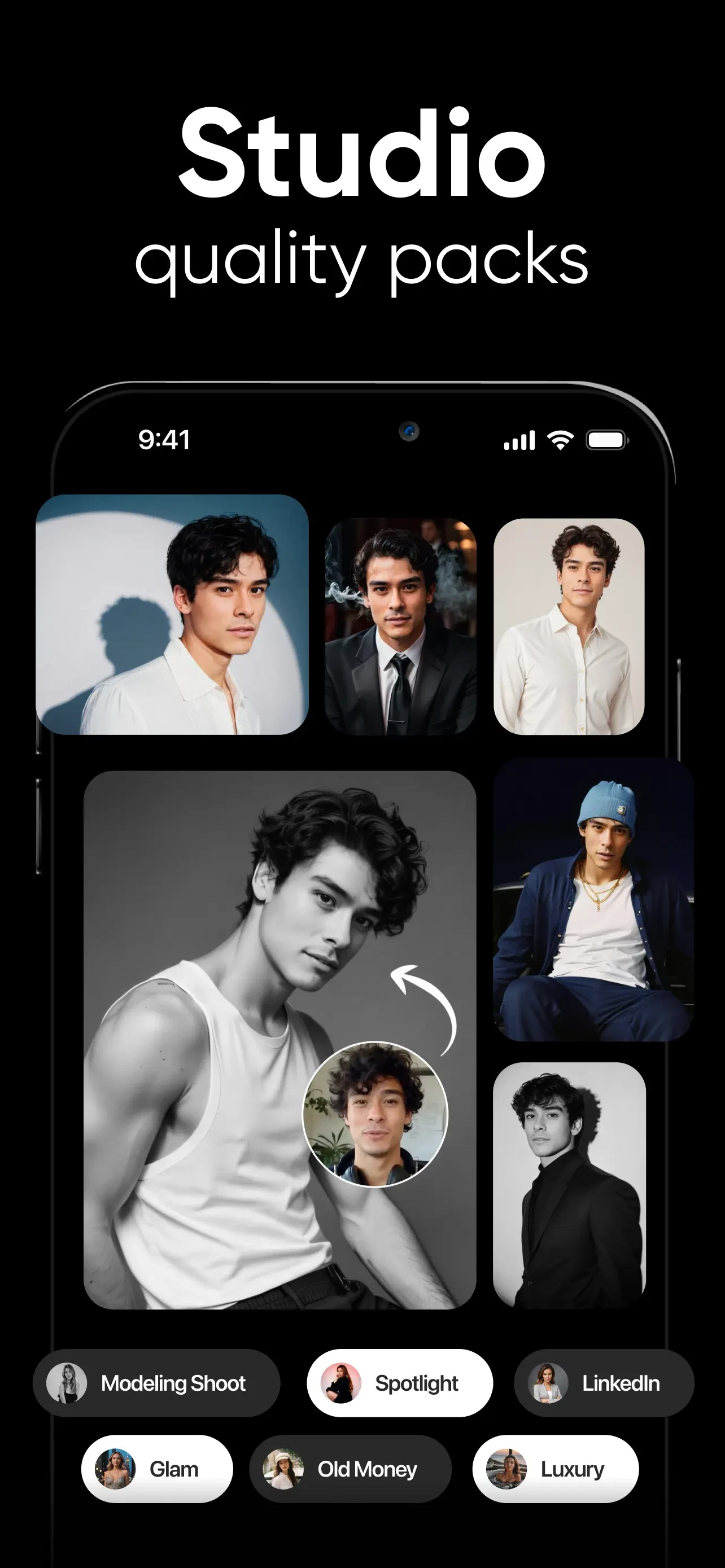 Shots: Photo & Video Generator app store screenshot 3 — Unknown (iOS)