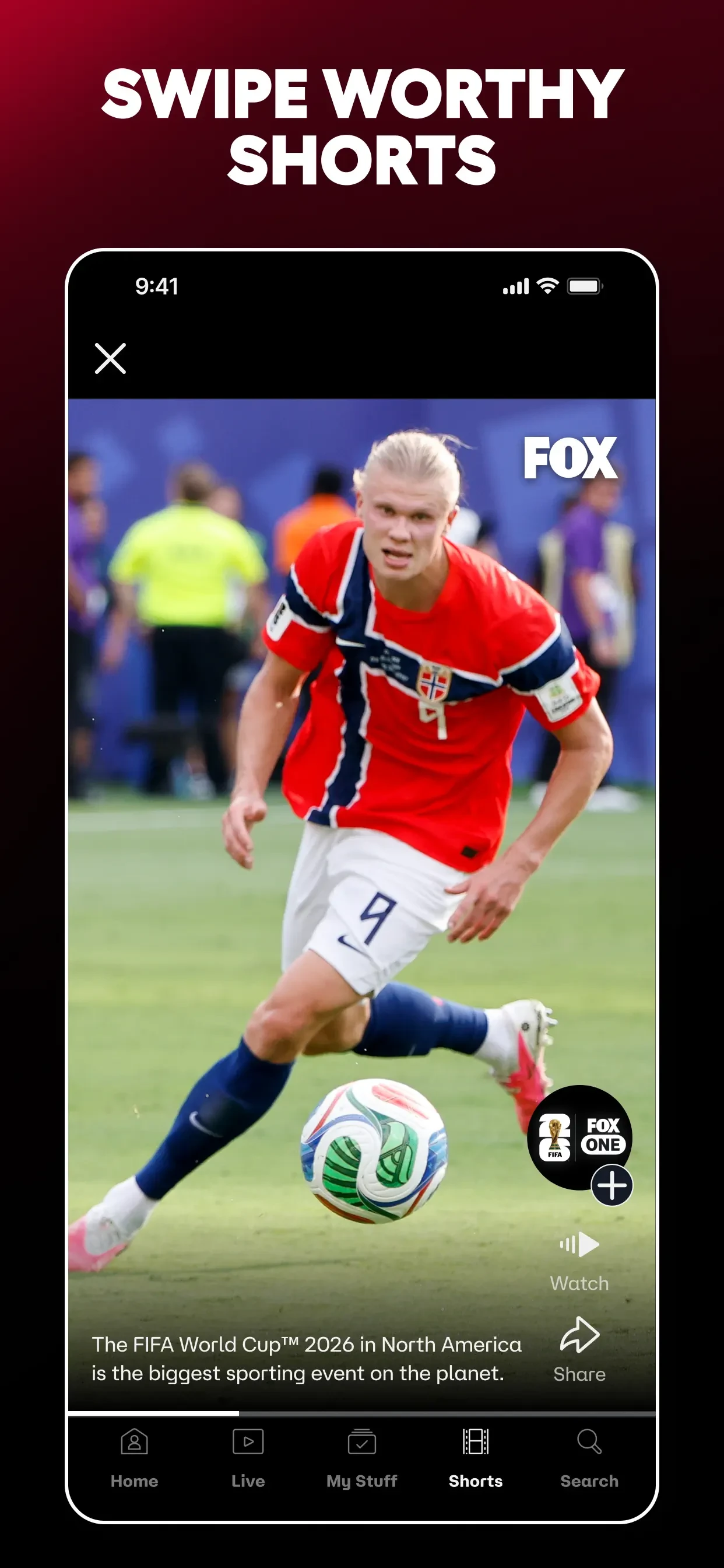 FOX One: Live News, Sports, TV app store screenshot 5 — Unknown (iOS)