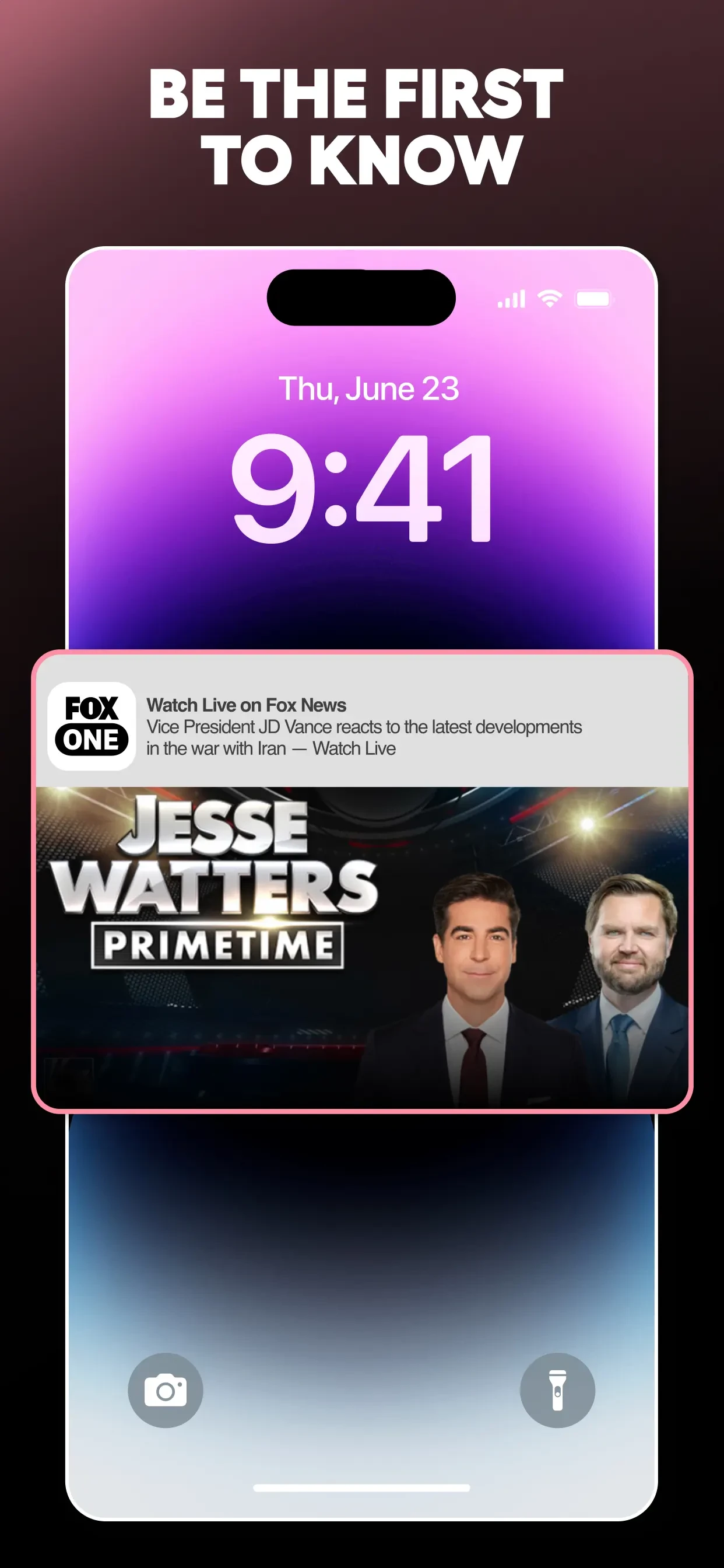 FOX One: Live News, Sports, TV app store screenshot 6 — Unknown (iOS)