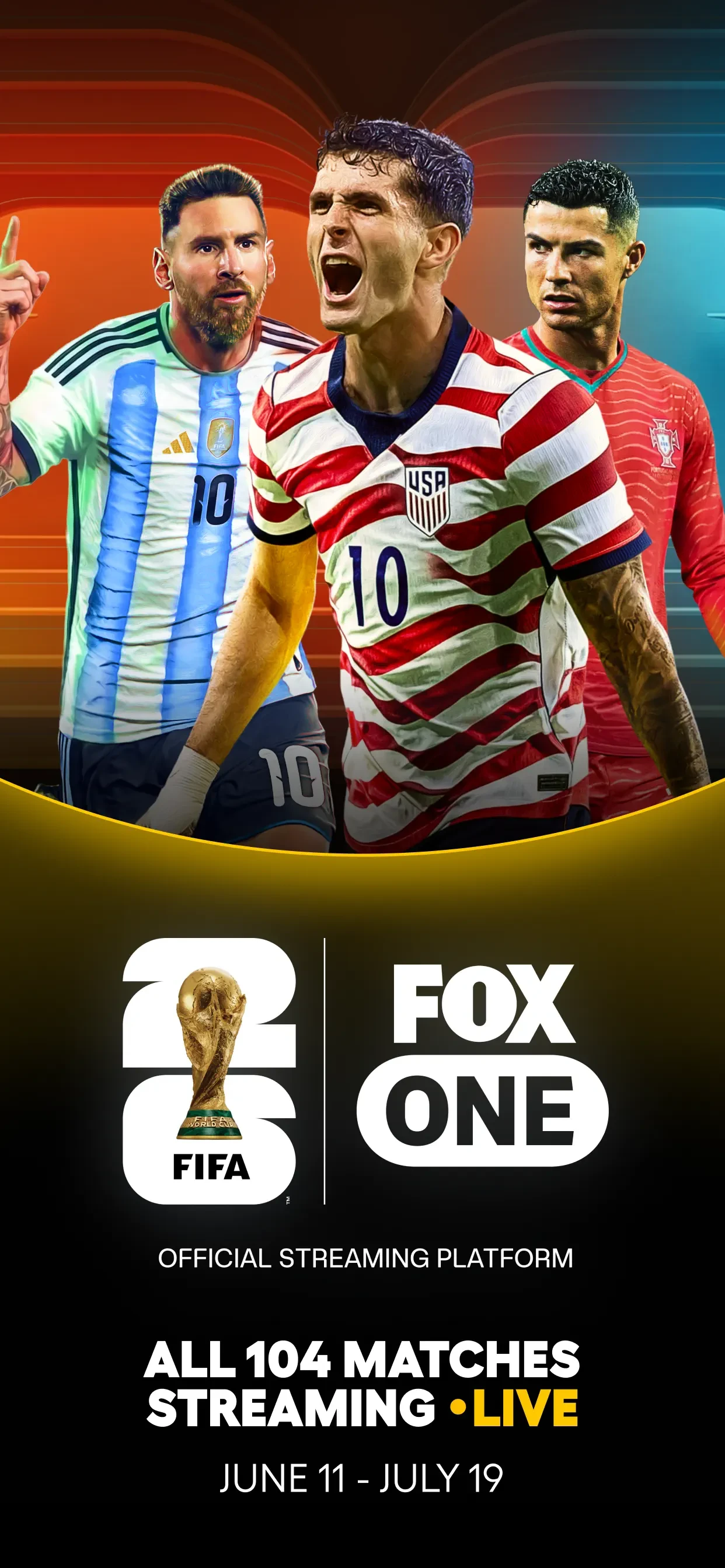 FOX One: Live News, Sports, TV app store screenshot 1 — Unknown (iOS)