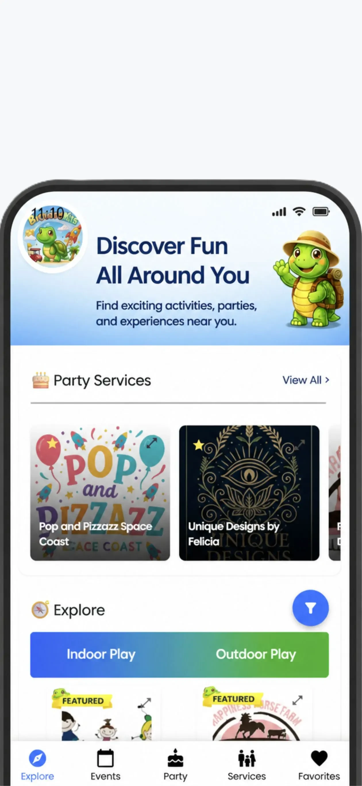Brevard Kid app store screenshot 1 — Unknown (iOS)