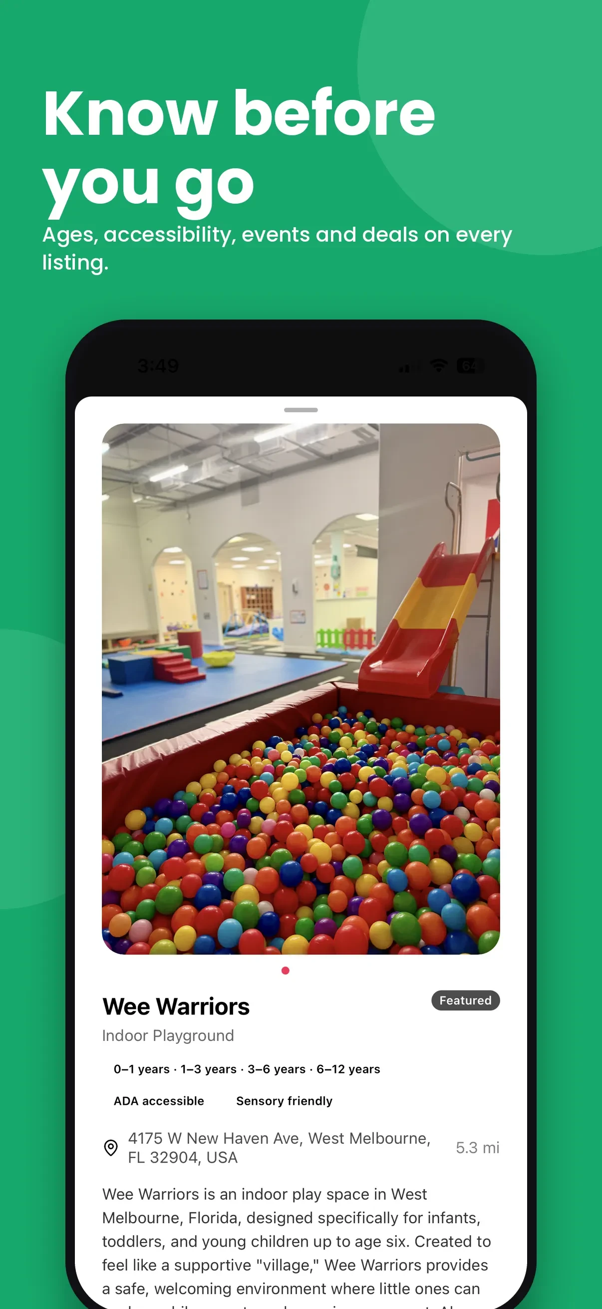 Explore Kid app store screenshot 4 — Lifestyle (iOS)