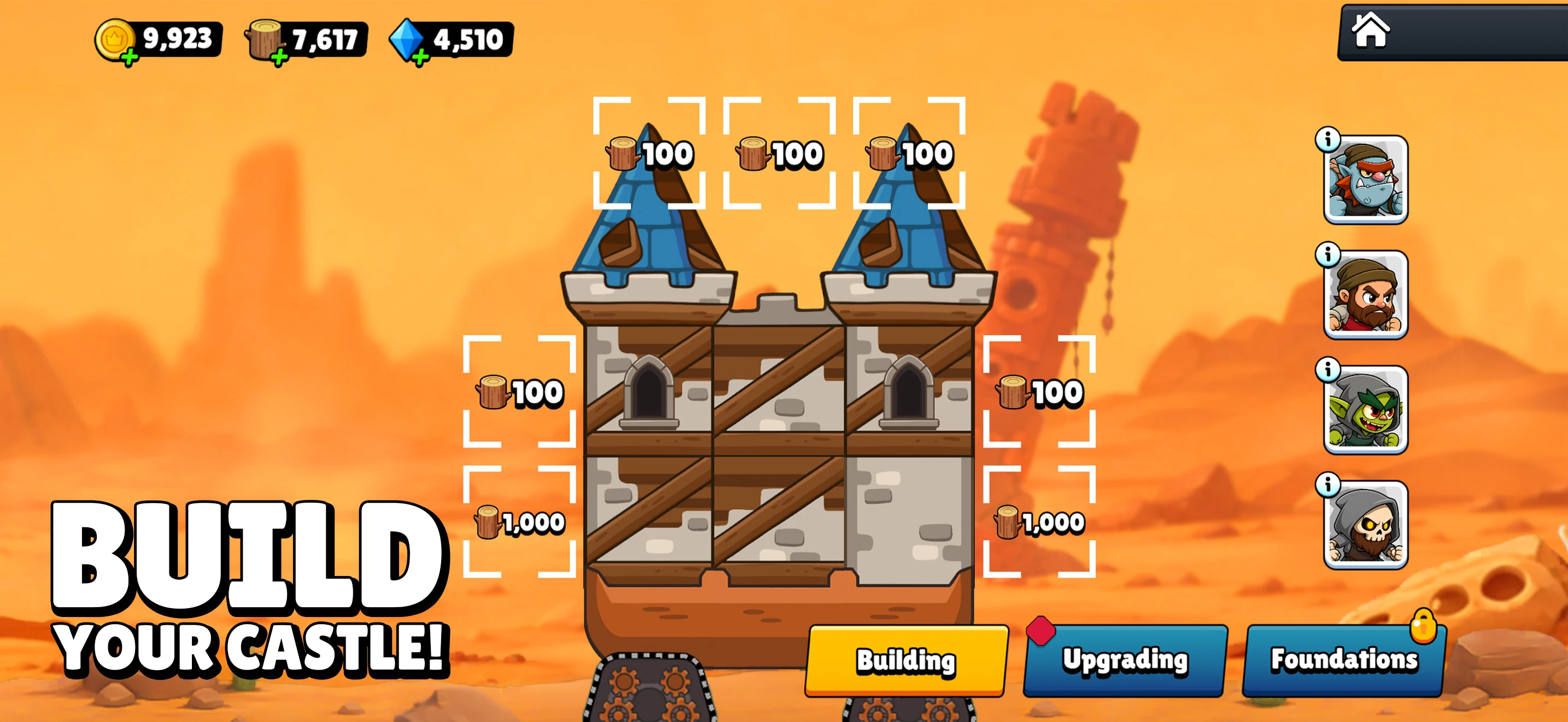 Castle Busters app store screenshot 3 — Games (iOS)