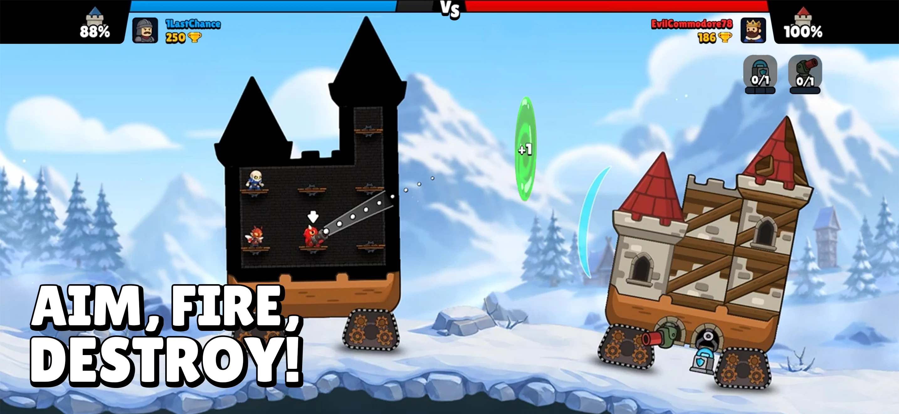 Castle Busters app store screenshot 4 — Games (iOS)