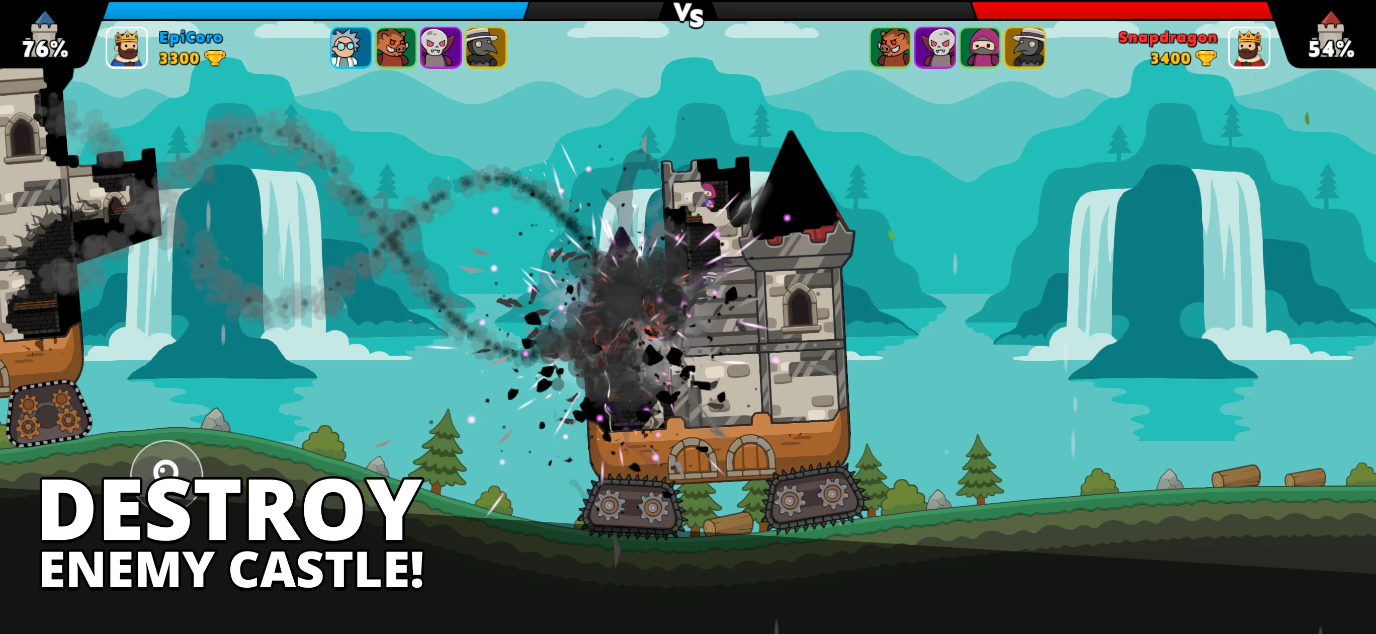 Castle Busters app store screenshot 1 — Games (iOS)