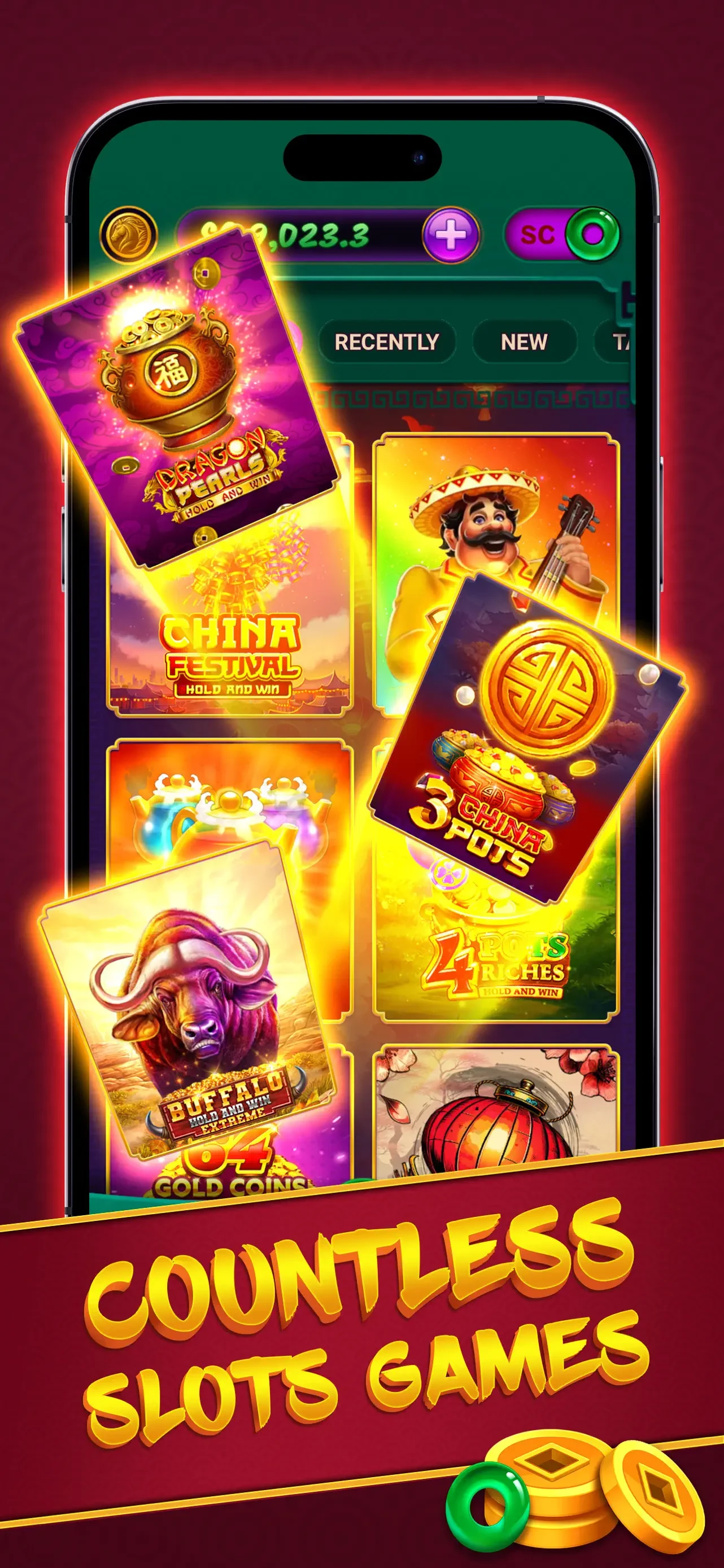 Tang Luck: Casino Slots app store screenshot 2 — Games (iOS)