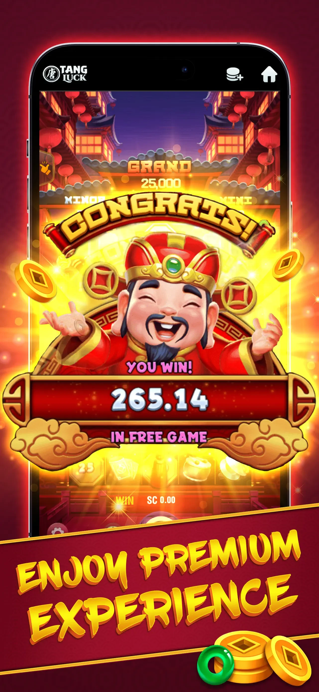 Tang Luck: Casino Slots app store screenshot 3 — Games (iOS)