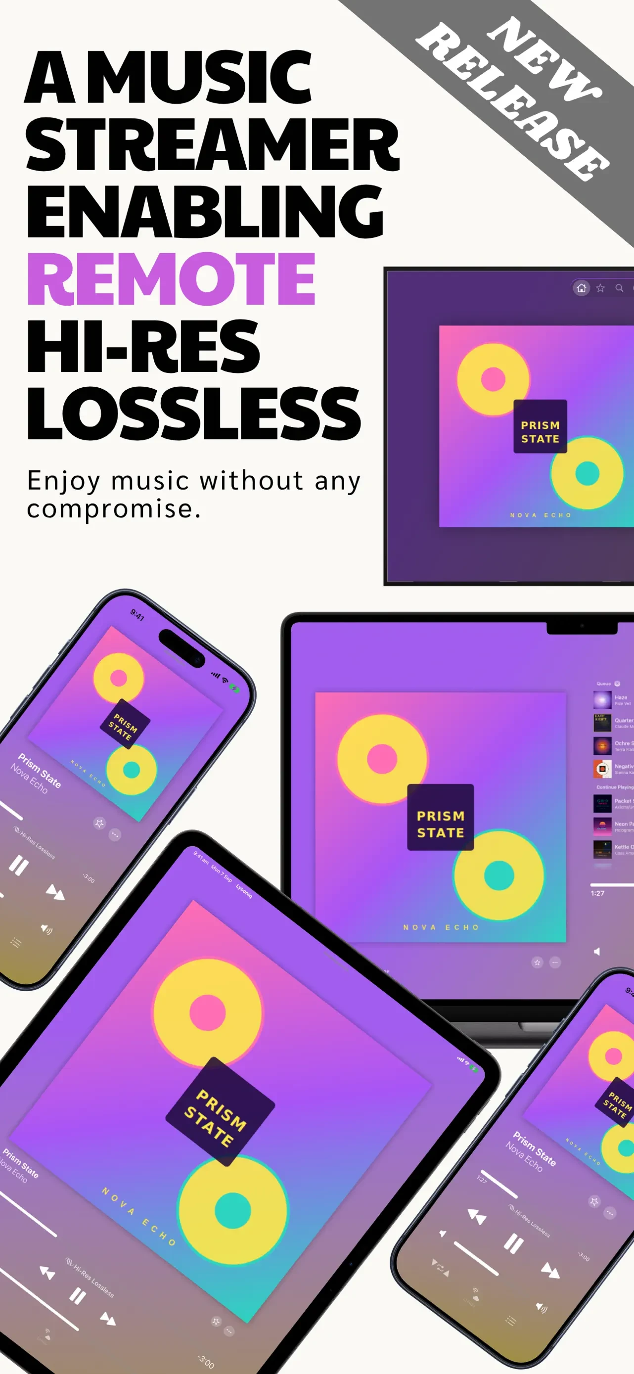 Lysoniq app store screenshot 1 — Unknown (iOS)