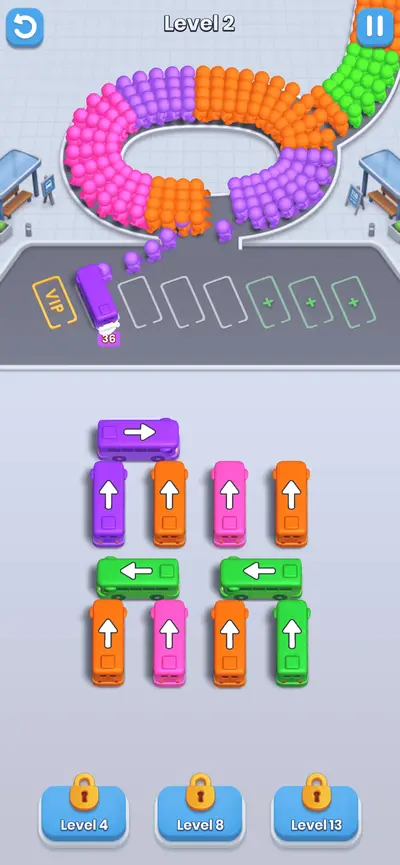 Bus Fever Party! app store screenshot 1 — Games (iOS)