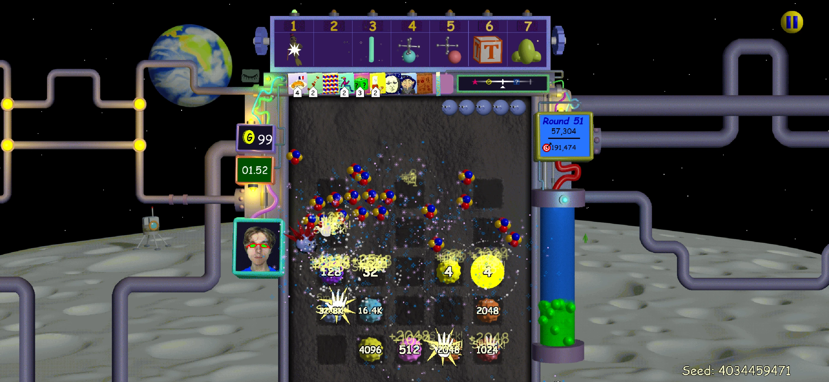 Nubby's Number Factory app store screenshot 2 — Games (iOS)
