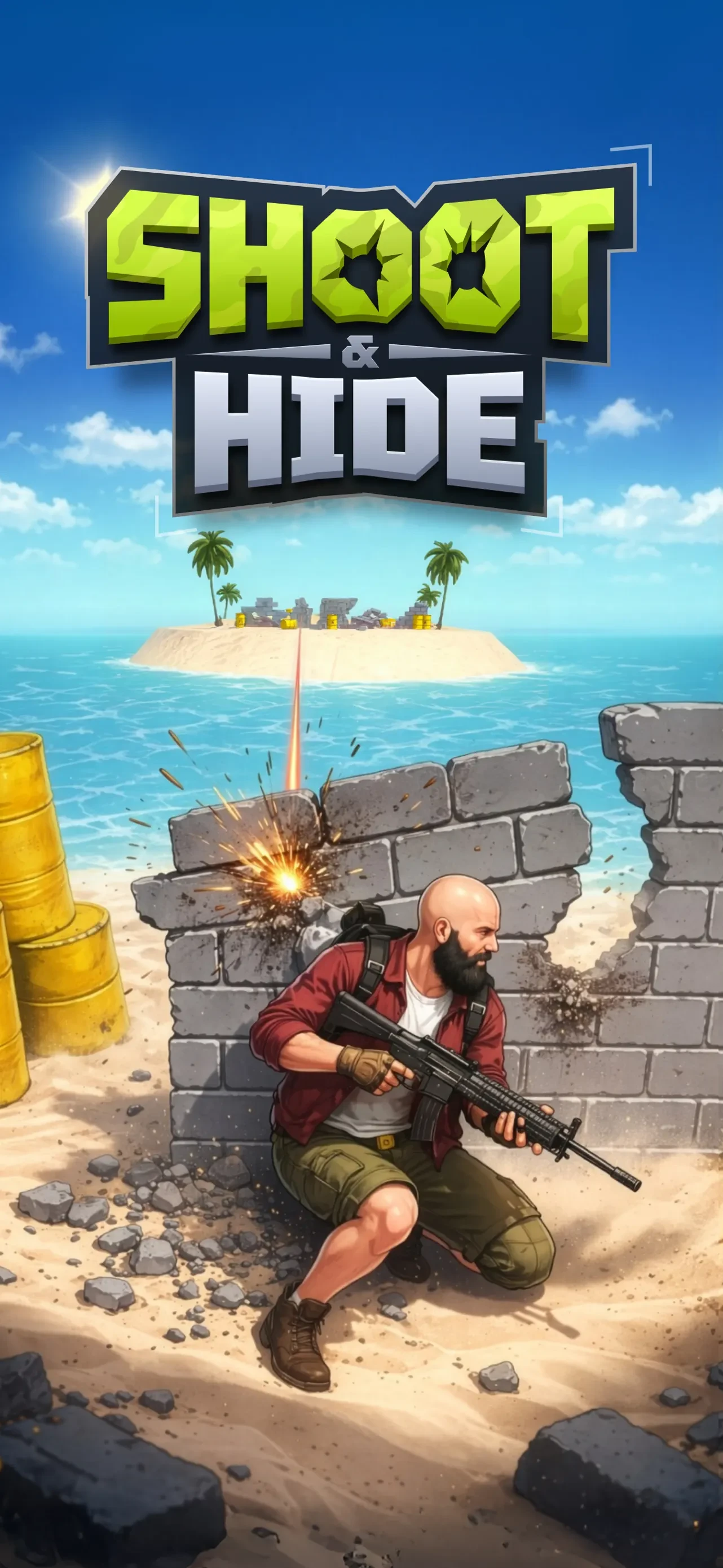Shoot & Hide app store screenshot 1 — Games (iOS)