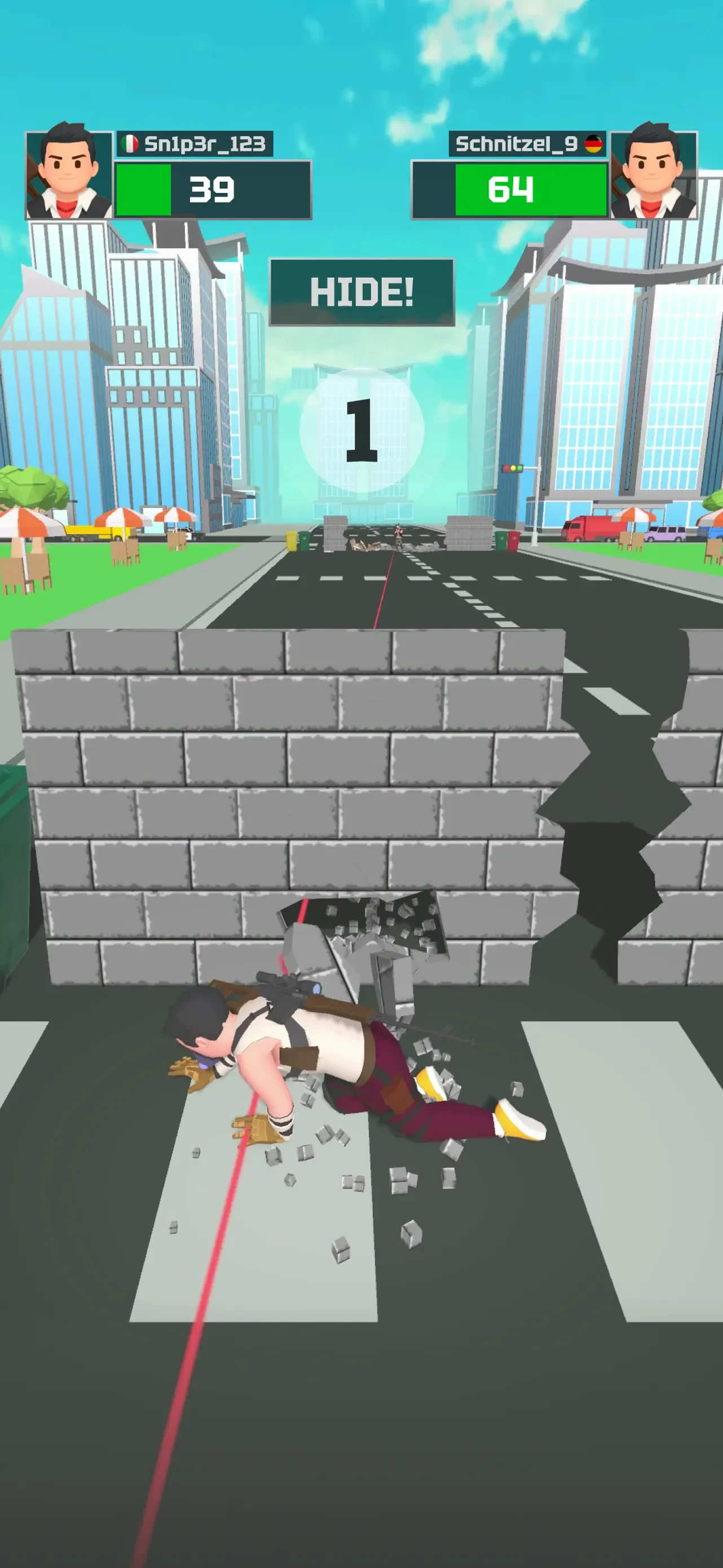Shoot & Hide app store screenshot 4 — Games (iOS)