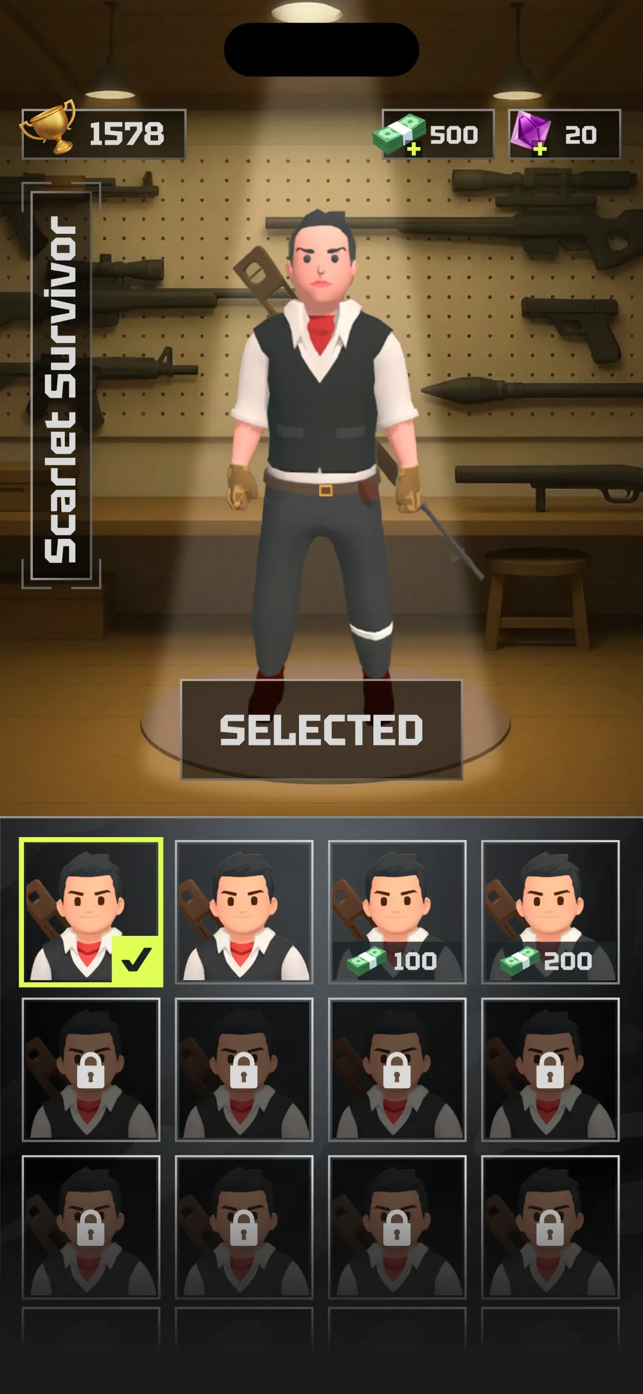 Shoot & Hide app store screenshot 7 — Games (iOS)