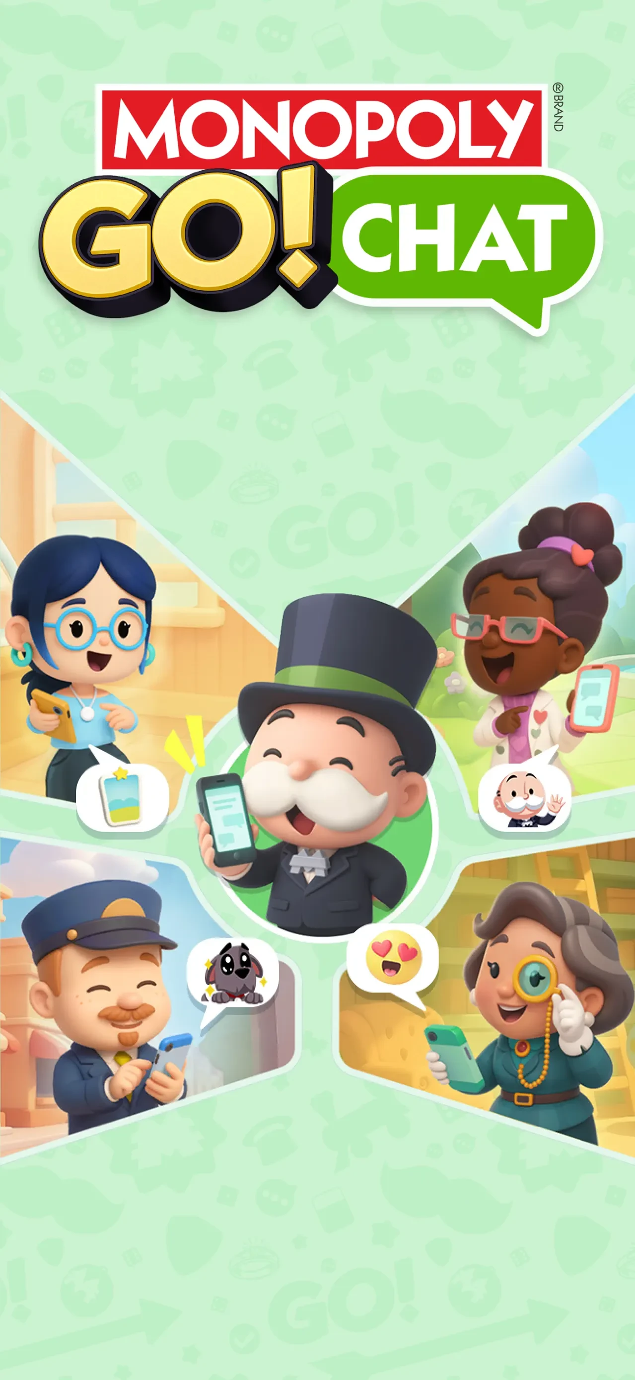 MONOPOLY GO!Chat app store screenshot 1 — Social Networking (iOS)
