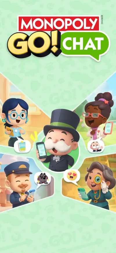 MONOPOLY GO!Chat app store screenshot 1 — Social Networking (iOS)