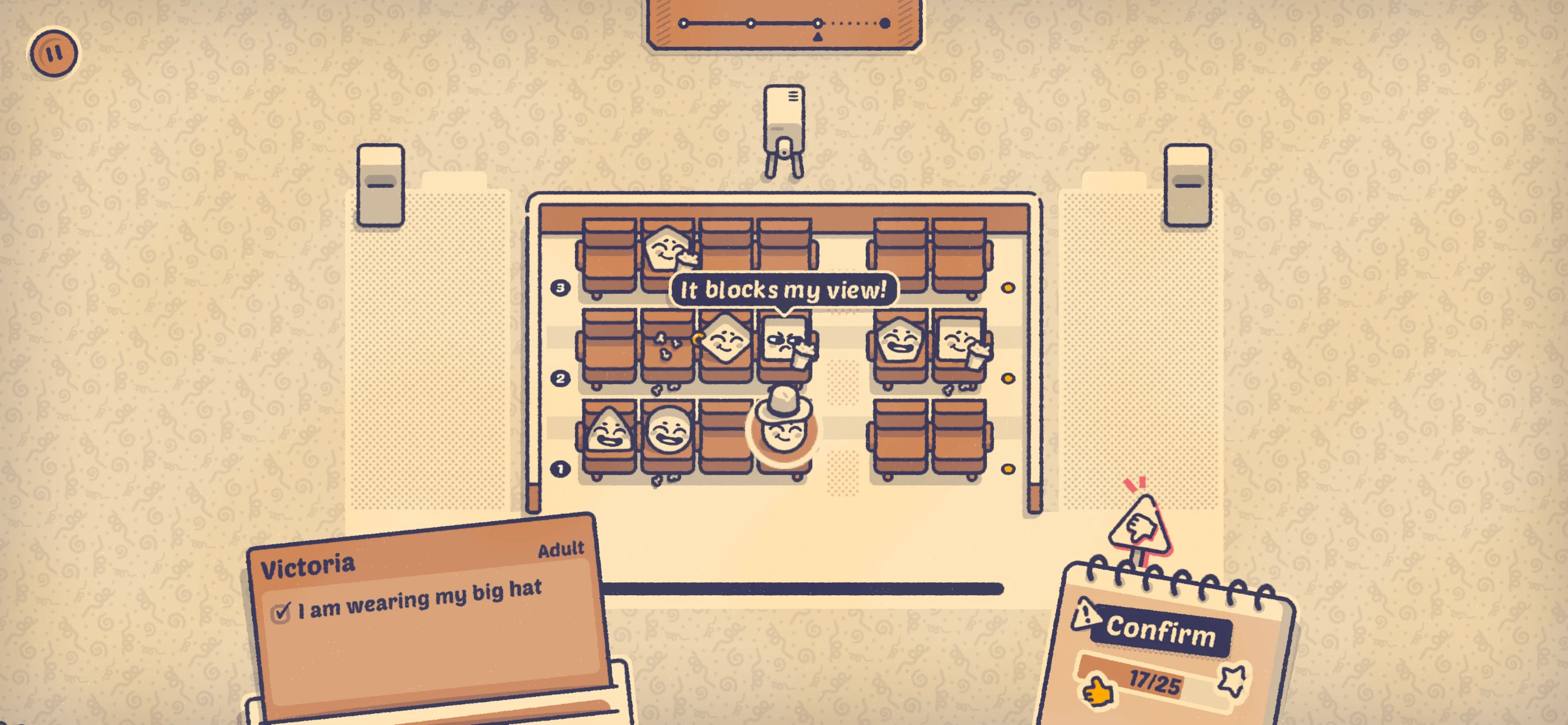 Is This Seat Taken? app store screenshot 5 — Games (iOS)