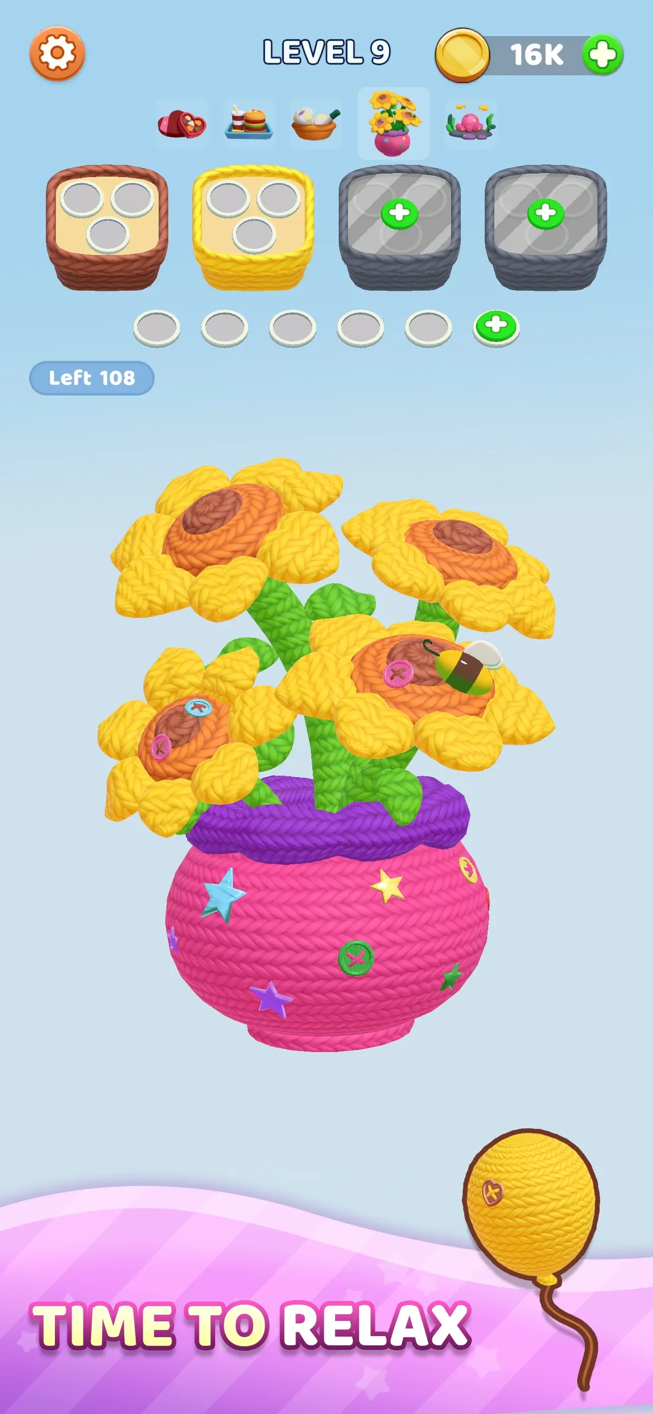 Yarn Fever! Unravel Puzzle app store screenshot 4 — Games (iOS)
