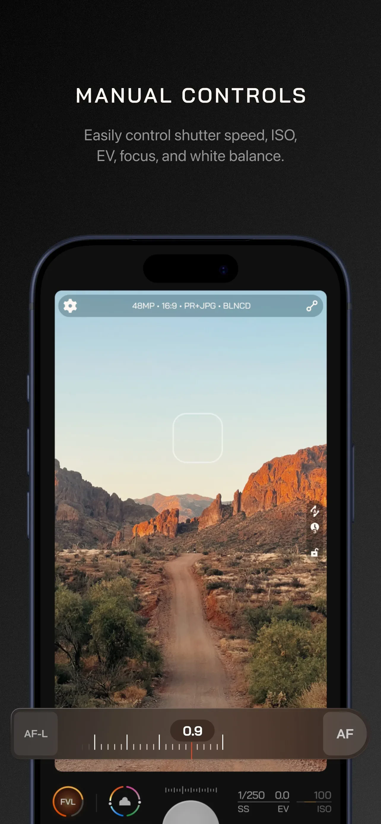Moment Pro Camera II app store screenshot 2 — Photo & Video (iOS)