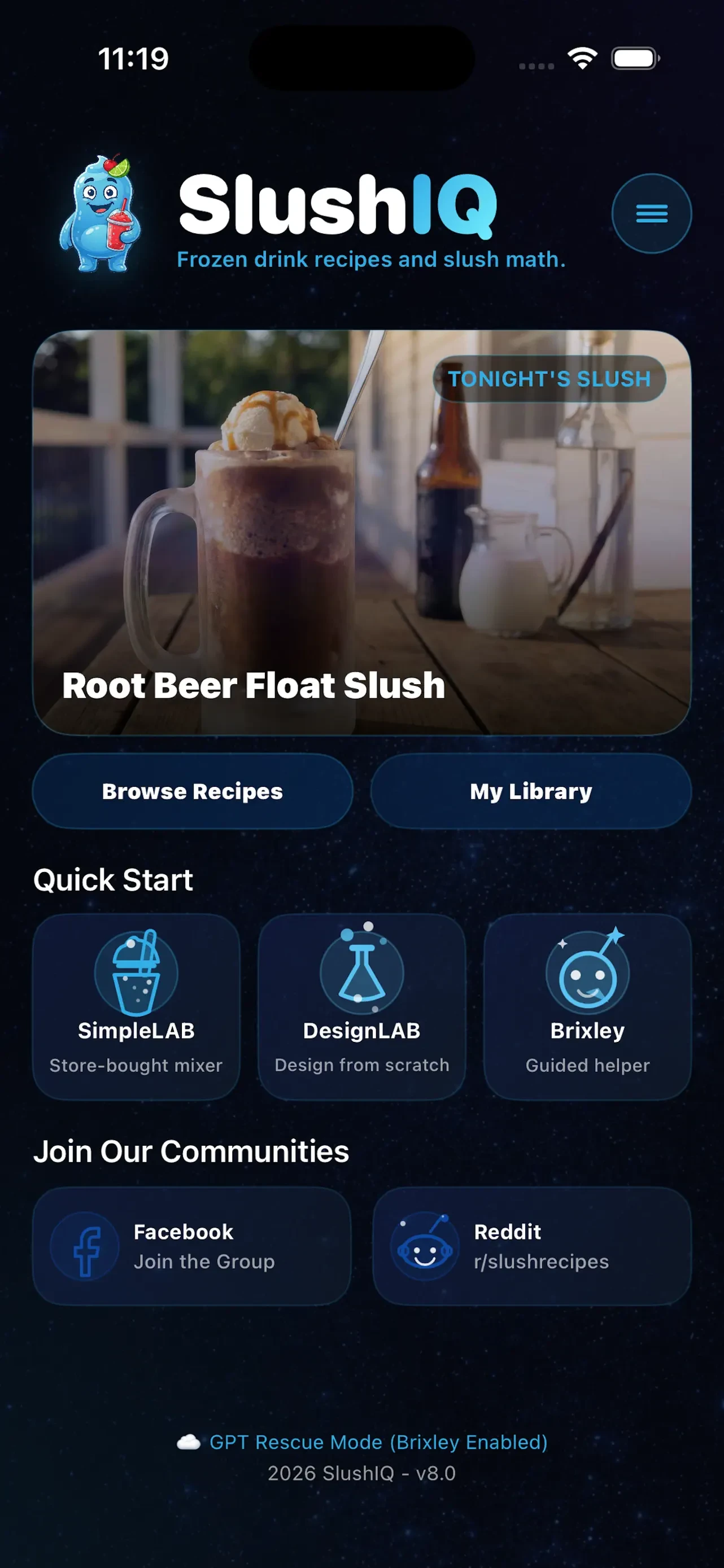 SlushIQ app store screenshot 1 — Unknown (iOS)