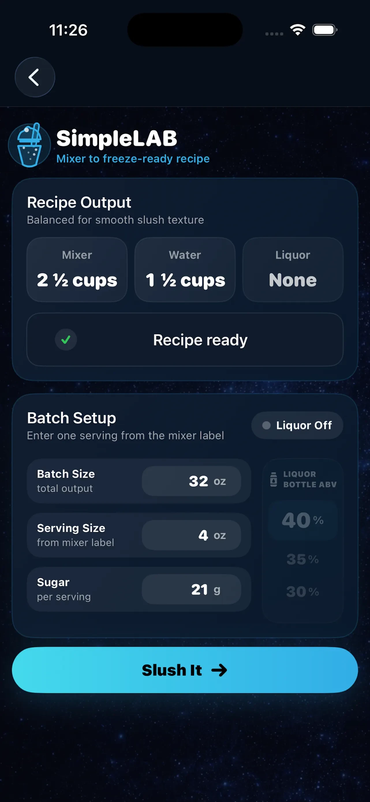SlushIQ app store screenshot 4 — Unknown (iOS)
