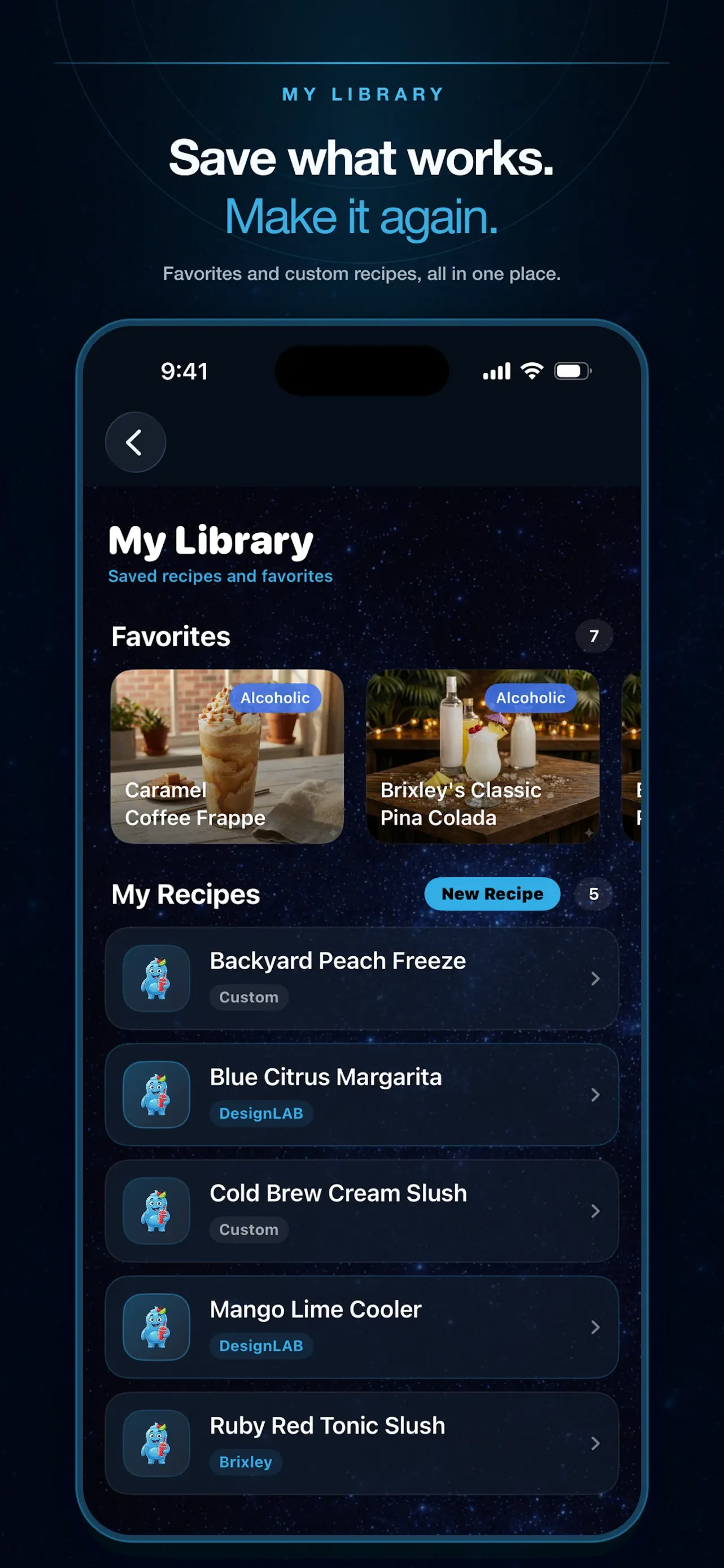 SlushIQ: Slushie Recipes app store screenshot 3 — Unknown (iOS)