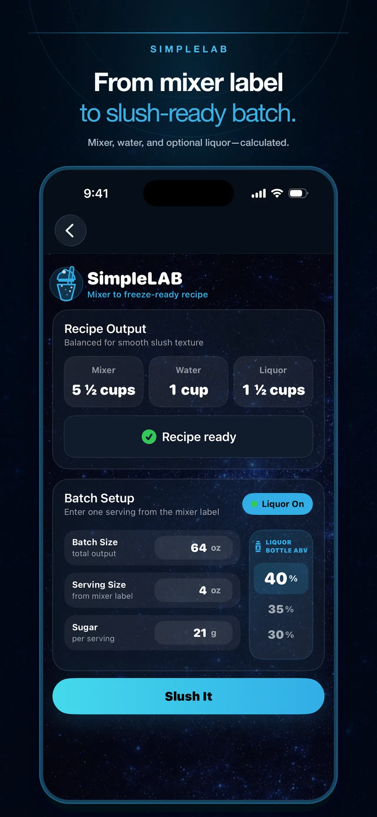 SlushIQ: Slushie Recipes app store screenshot 4 — Unknown (iOS)