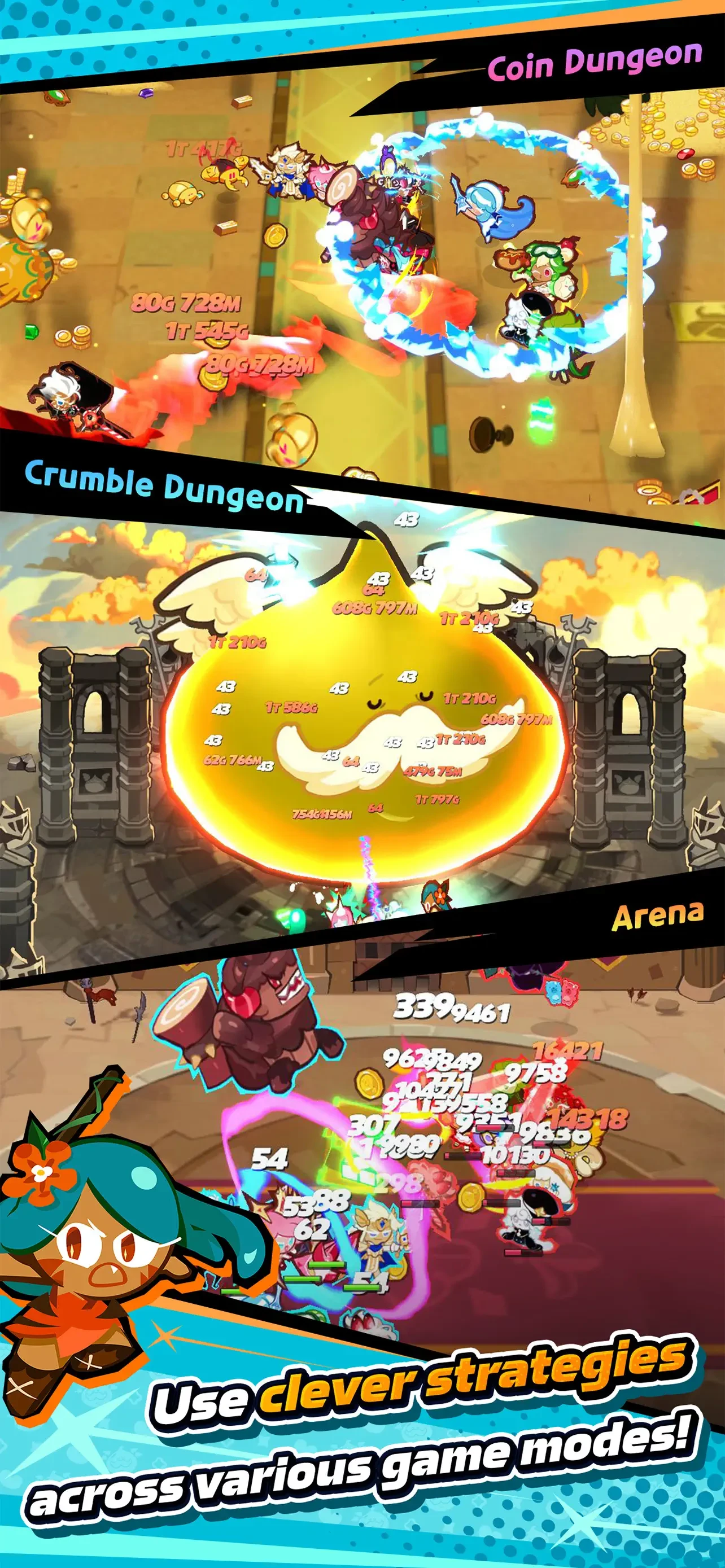 CookieRun: Crumble - Idle RPG app store screenshot 4 — Games (iOS)