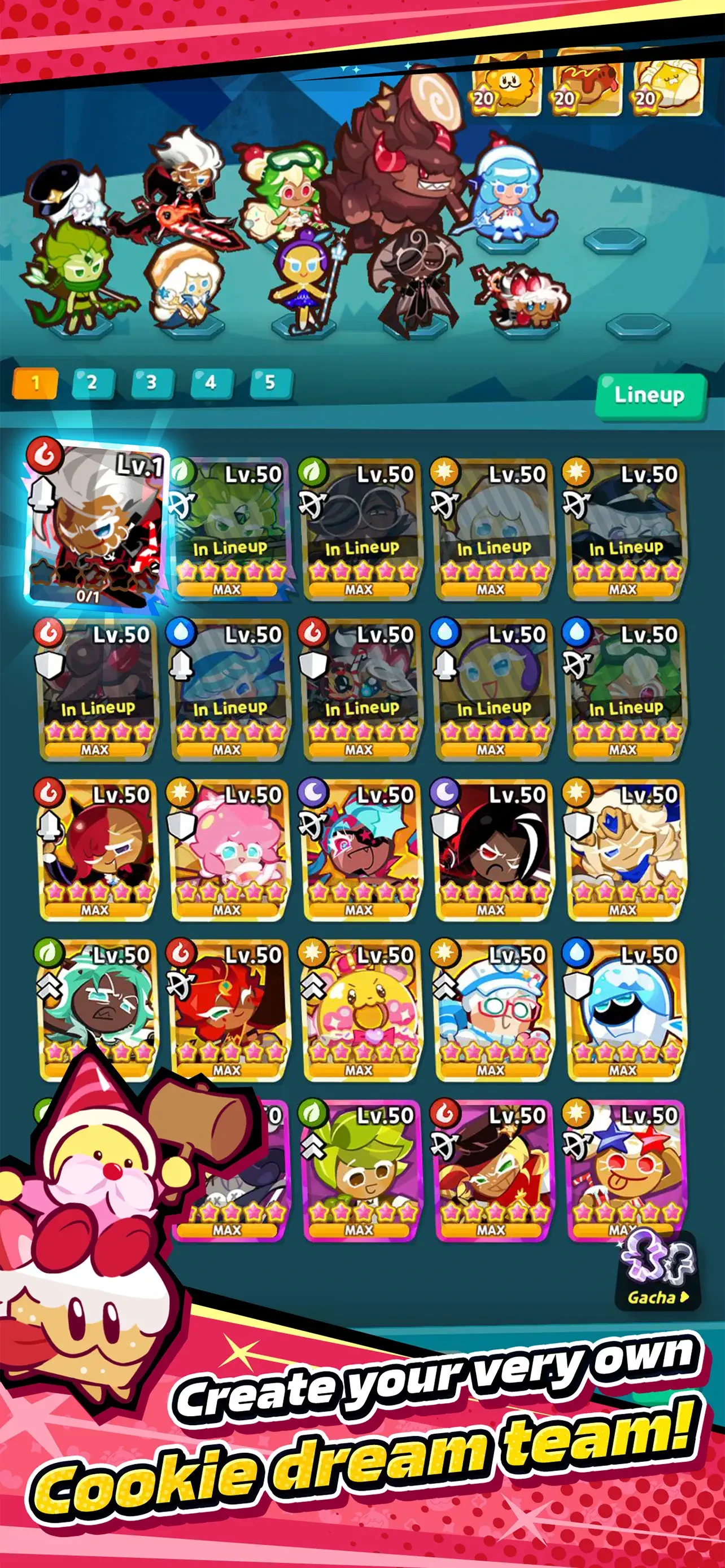 CookieRun: Crumble - Idle RPG app store screenshot 5 — Games (iOS)