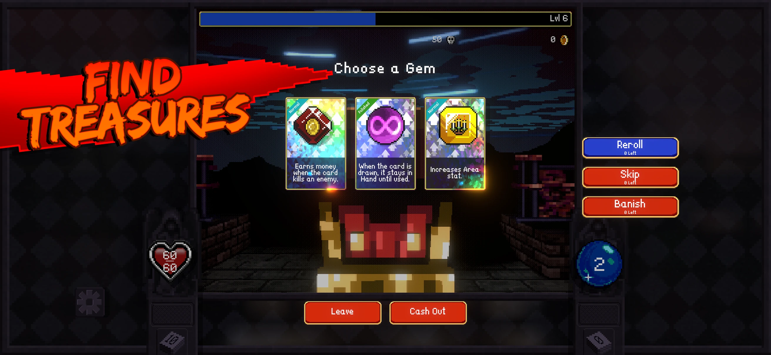 Vampire Crawlers app store screenshot 3 — Games (iOS)