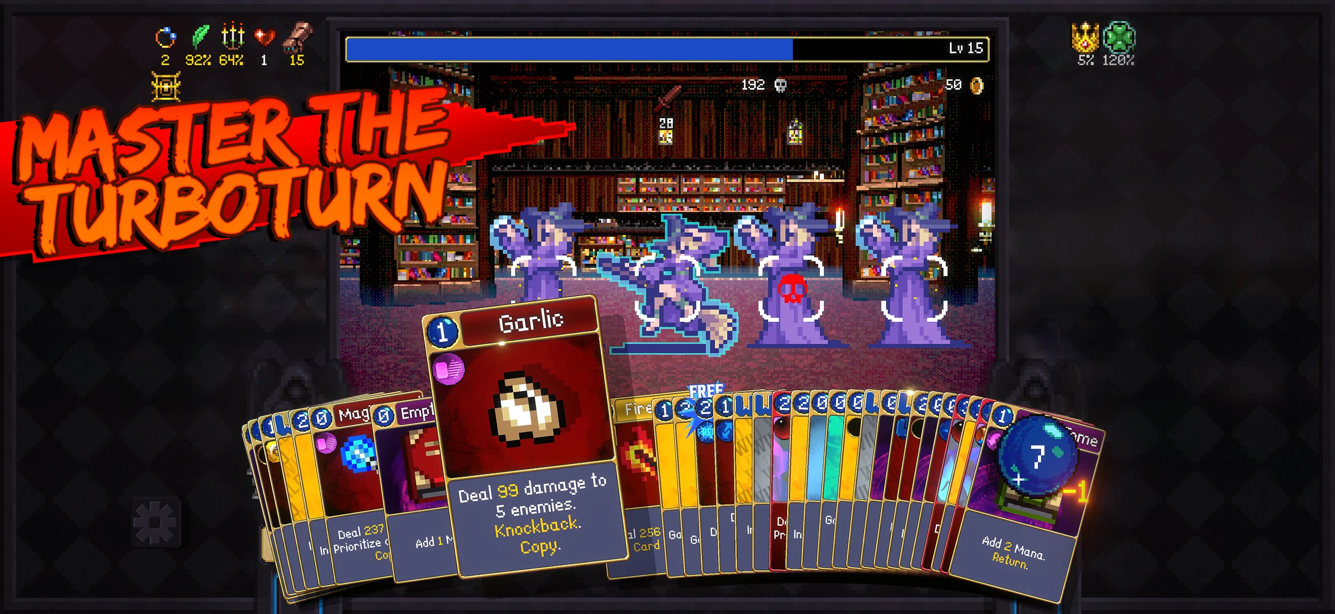 Vampire Crawlers app store screenshot 4 — Games (iOS)