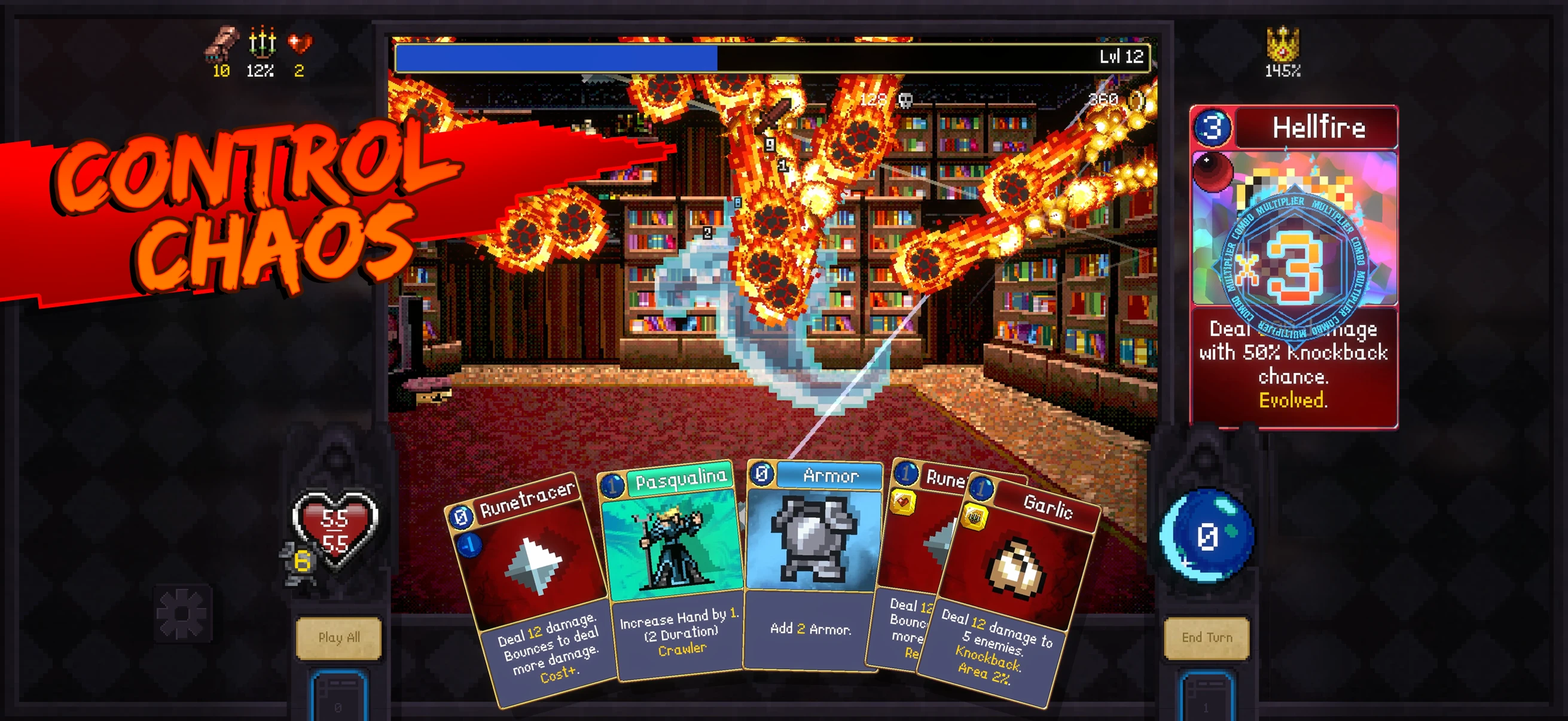Vampire Crawlers app store screenshot 5 — Games (iOS)